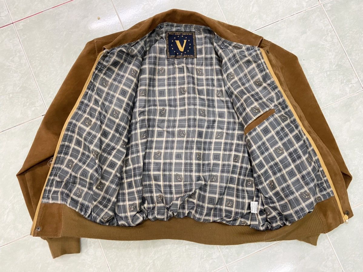 Vintage Rare Vintage Nicola D’ Angelo Chamois Suede Jacket Size US L / EU 52-54 / 3 - 14 Thumbnail