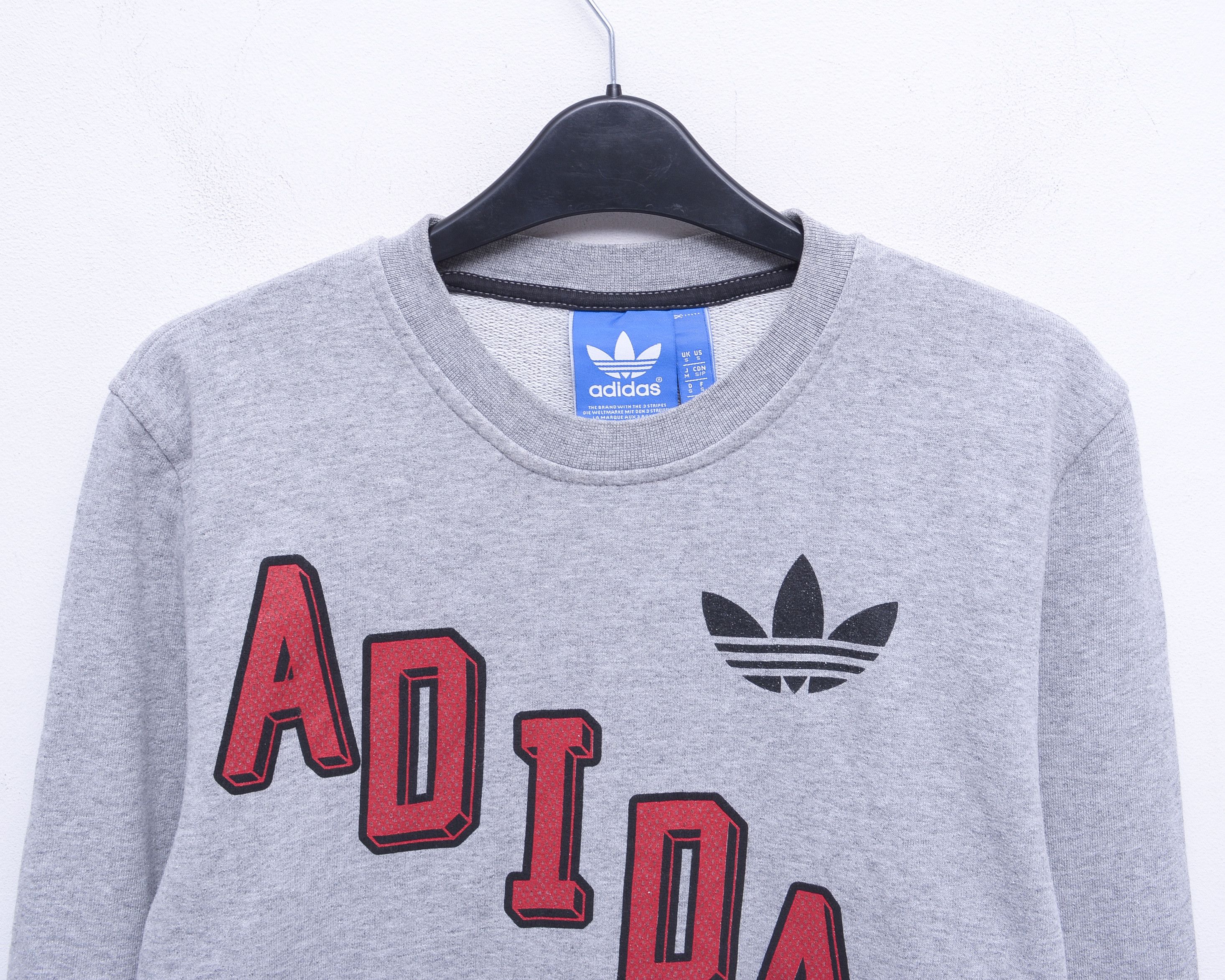 Adidas C22 Men S pullover jumper jacket sweatshirt sportswear Grey Size US S / EU 44-46 / 1 - 2 Thumbnail