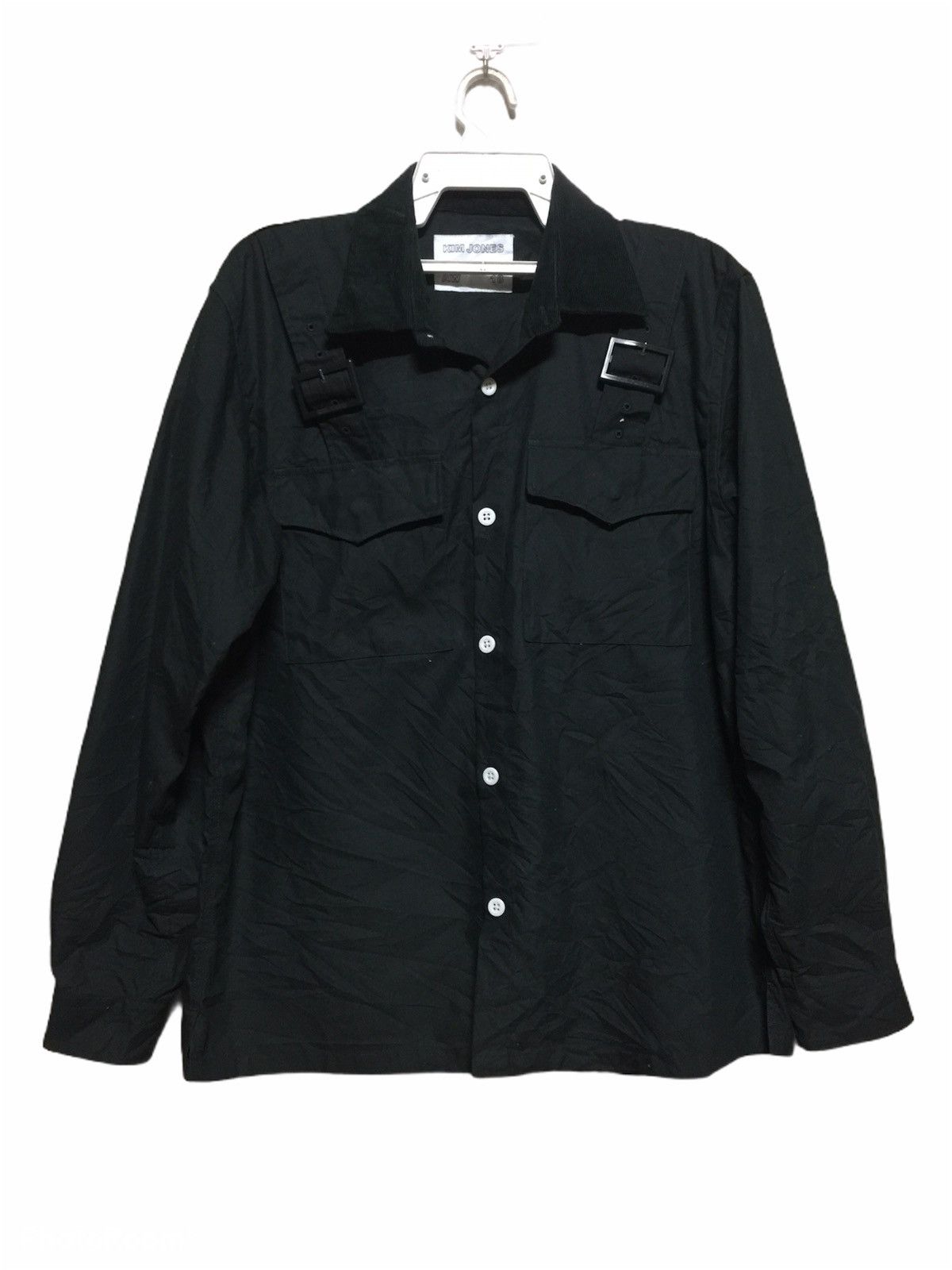 Designer × Japanese Brand × Kim Jones Kim Jones x GU Parachute Bondage Style Button Up Jacket Size US L / EU 52-54 / 3 - 1 Thumbnail