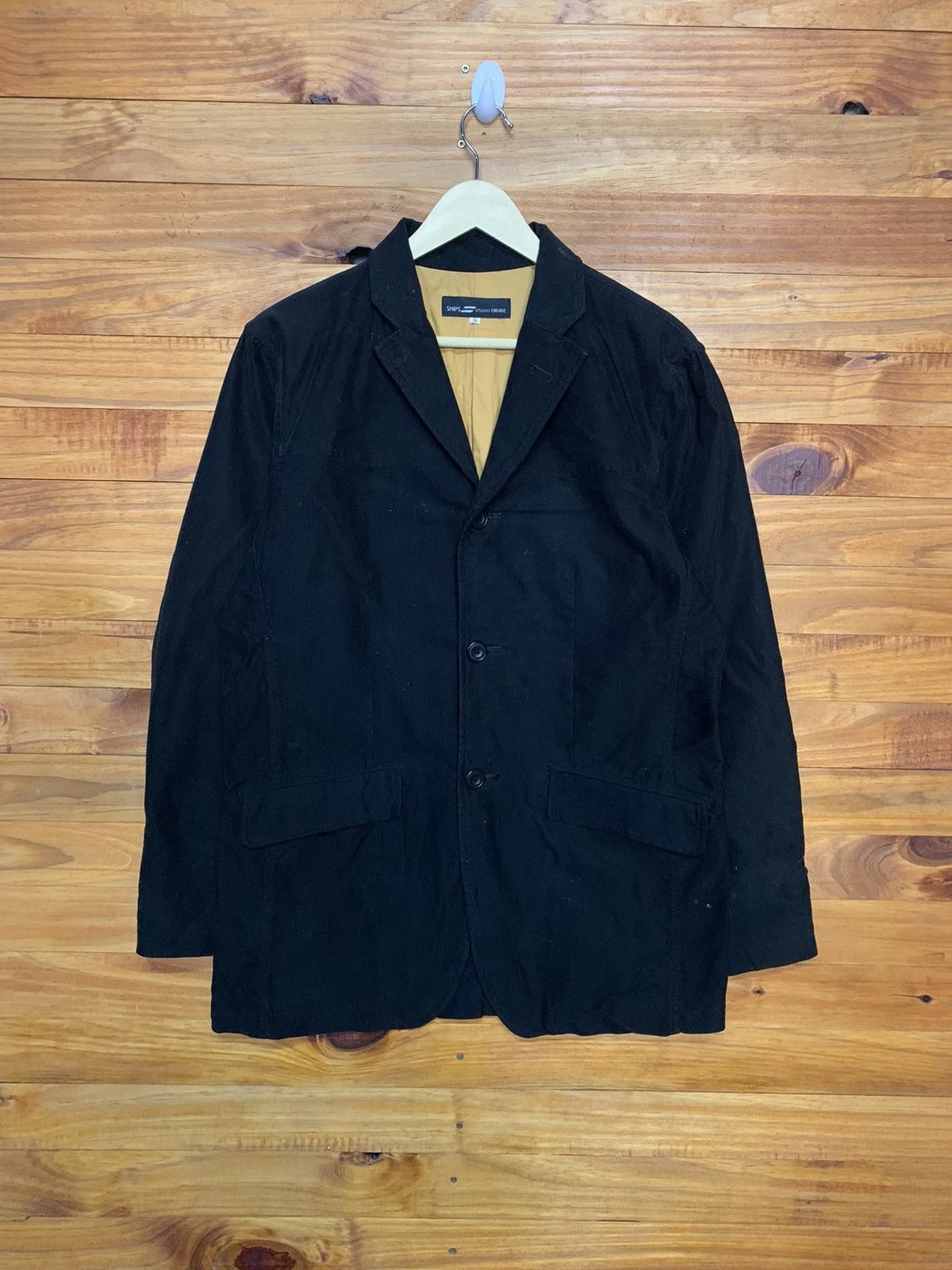 SHIPS Vintage Ships X Studio Oribe Issey Miyake Work Coat Size US L / EU 52-54 / 3 - 1 Thumbnail
