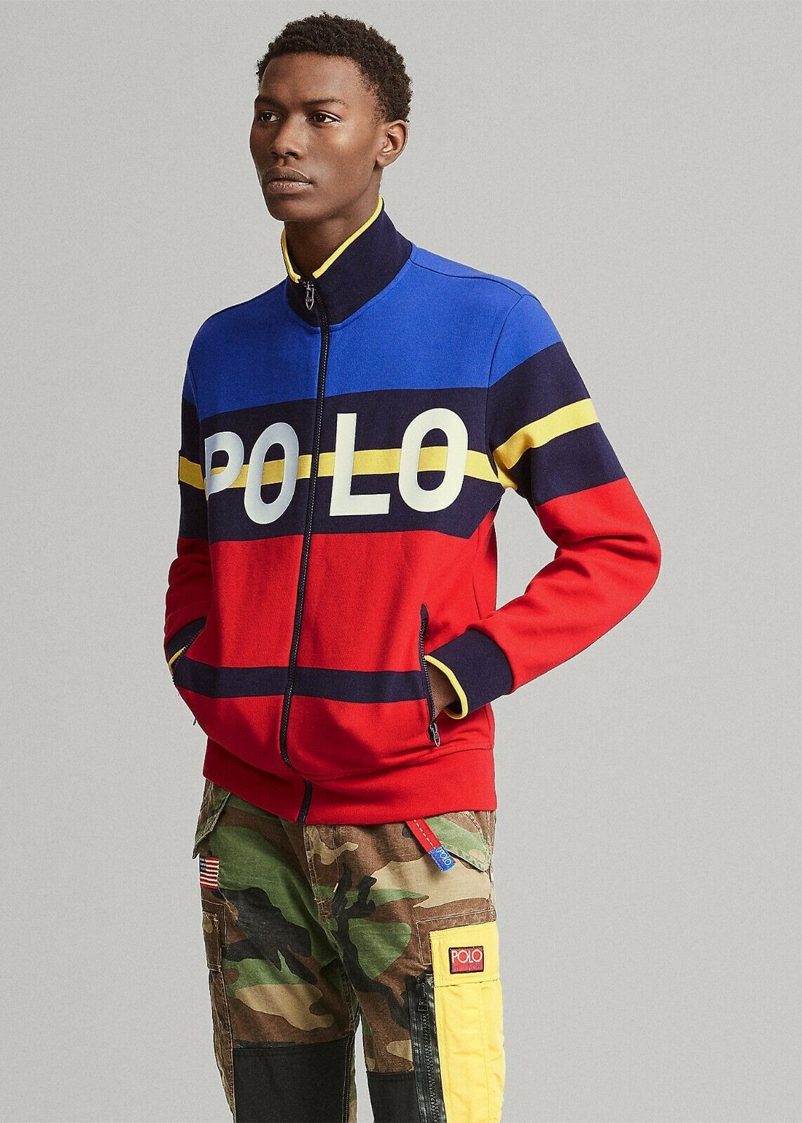 Polo Ralph Lauren Polo Ralph Lauren Hi-Tech Stadium Track Jacket XL Size US XL / EU 56 / 4 - 18 Thumbnail