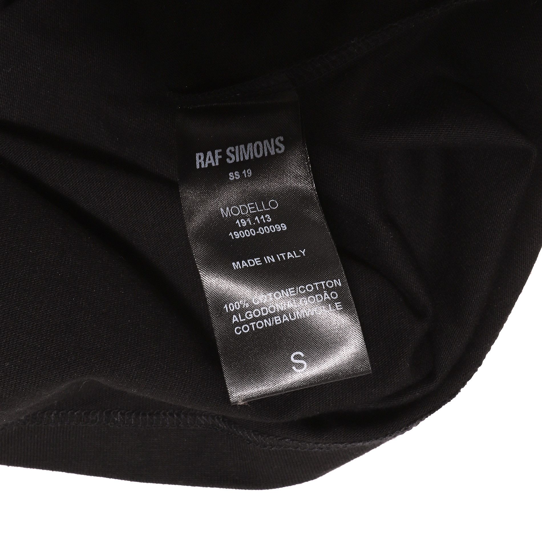 Raf Simons SS19 Backprint Shirt Size US S / EU 44-46 / 1 - 4 Thumbnail