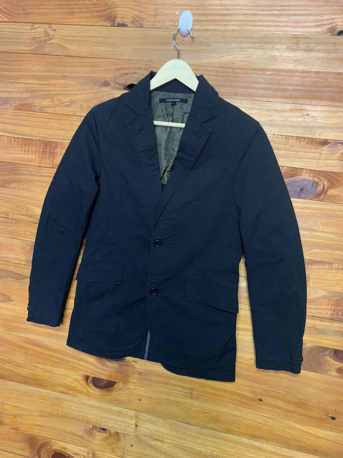 Japanese Brand Vintage Studio Oribe Work Coat Size L / US 10 / IT 46 - 2 Thumbnail