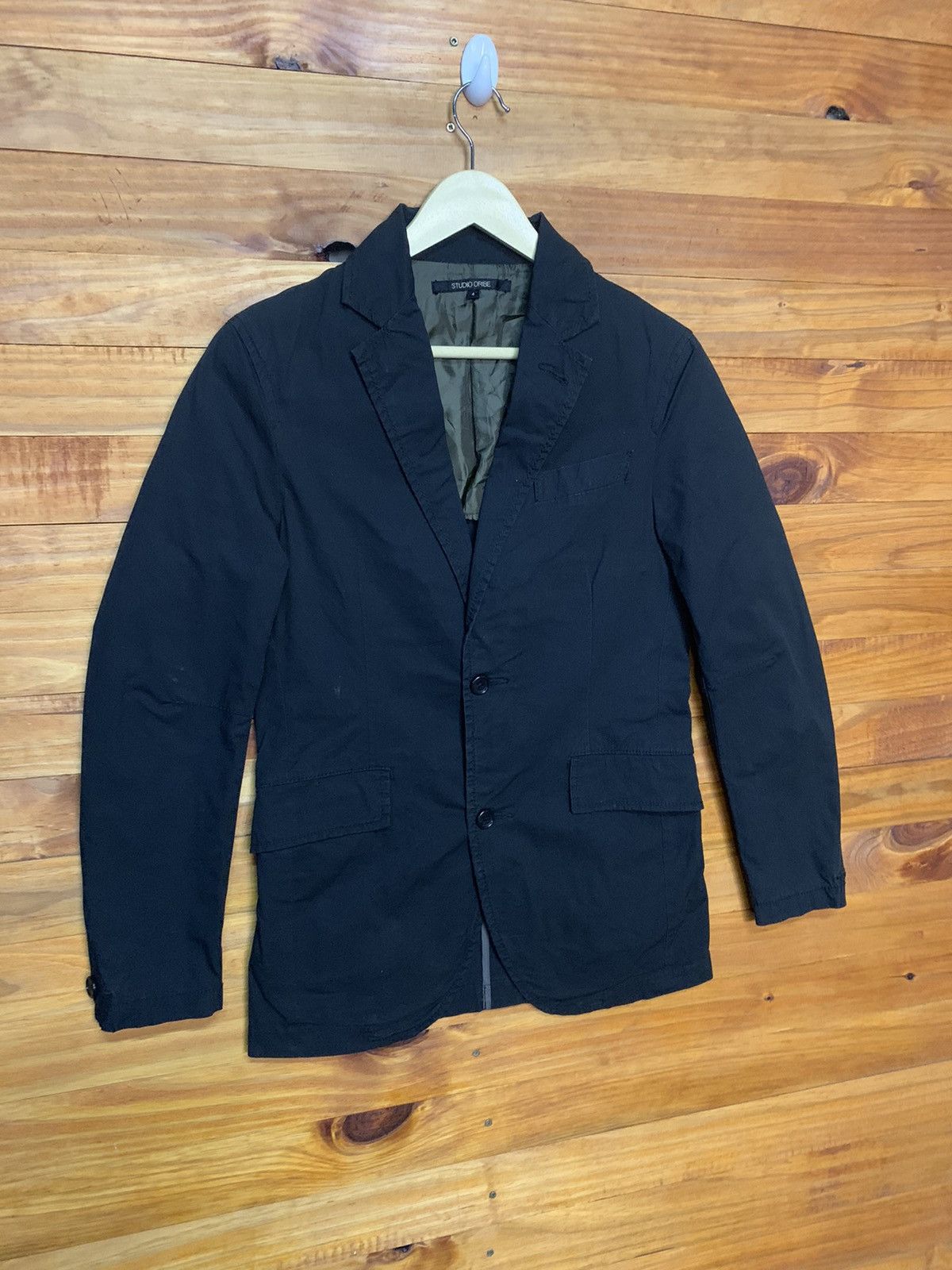 Japanese Brand Vintage Studio Oribe Work Coat Size L / US 10 / IT 46 - 3 Thumbnail