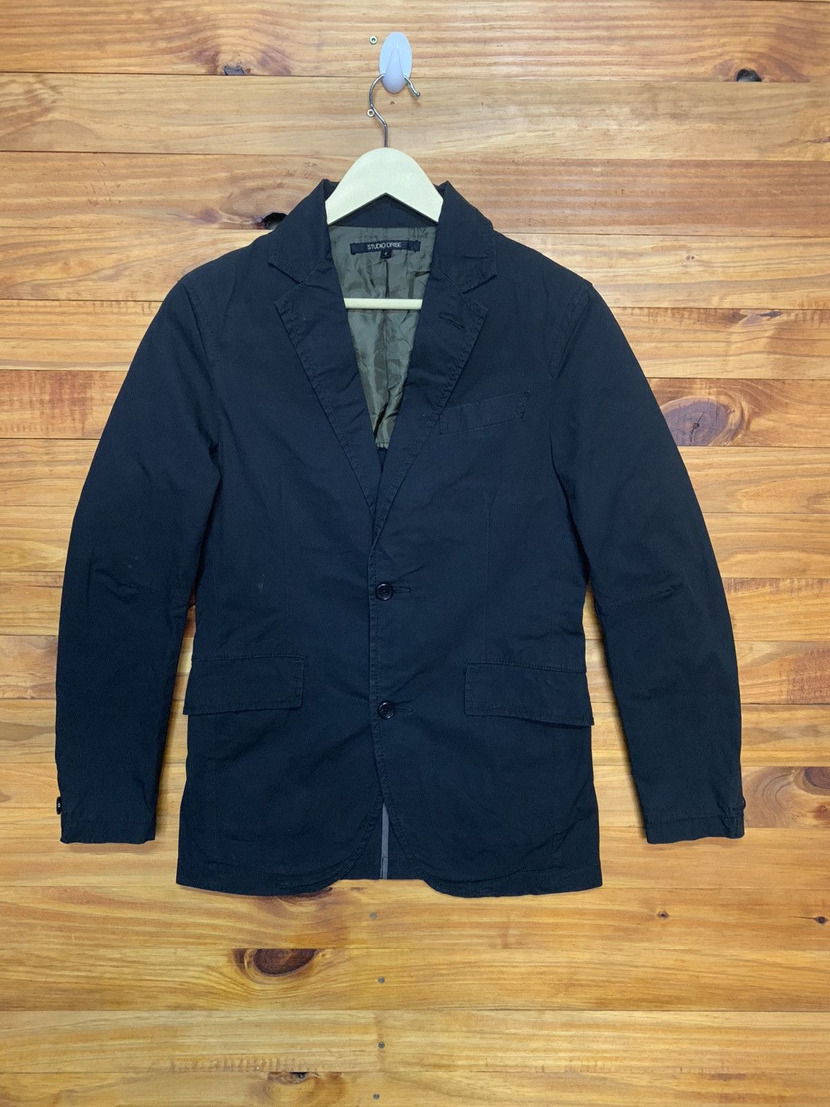 Japanese Brand Vintage Studio Oribe Work Coat Size L / US 10 / IT 46 - 1 Thumbnail