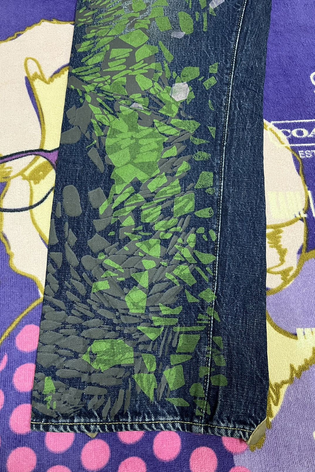 Full Count & Co. FULL COUNT & CO. Selvedge Denim with Rare Design x Japan Size US 32 / EU 48 - 12 Thumbnail
