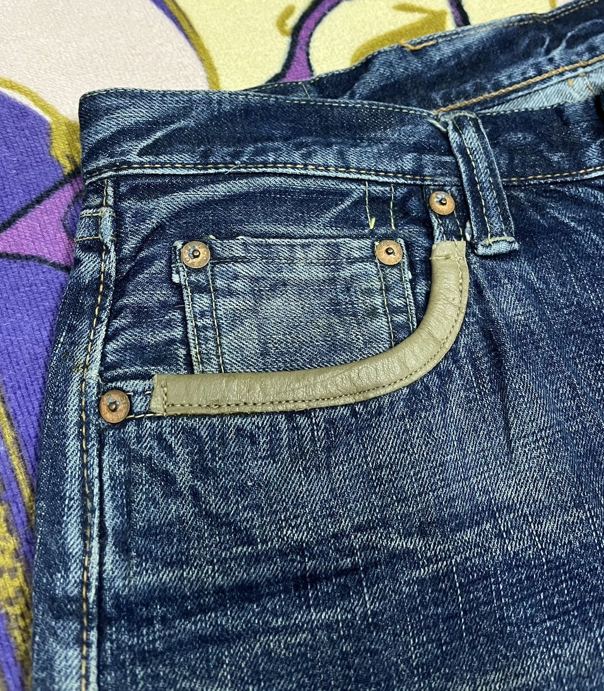 Full Count & Co. FULL COUNT & CO. Selvedge Denim with Rare Design x Japan Size US 32 / EU 48 - 5 Thumbnail