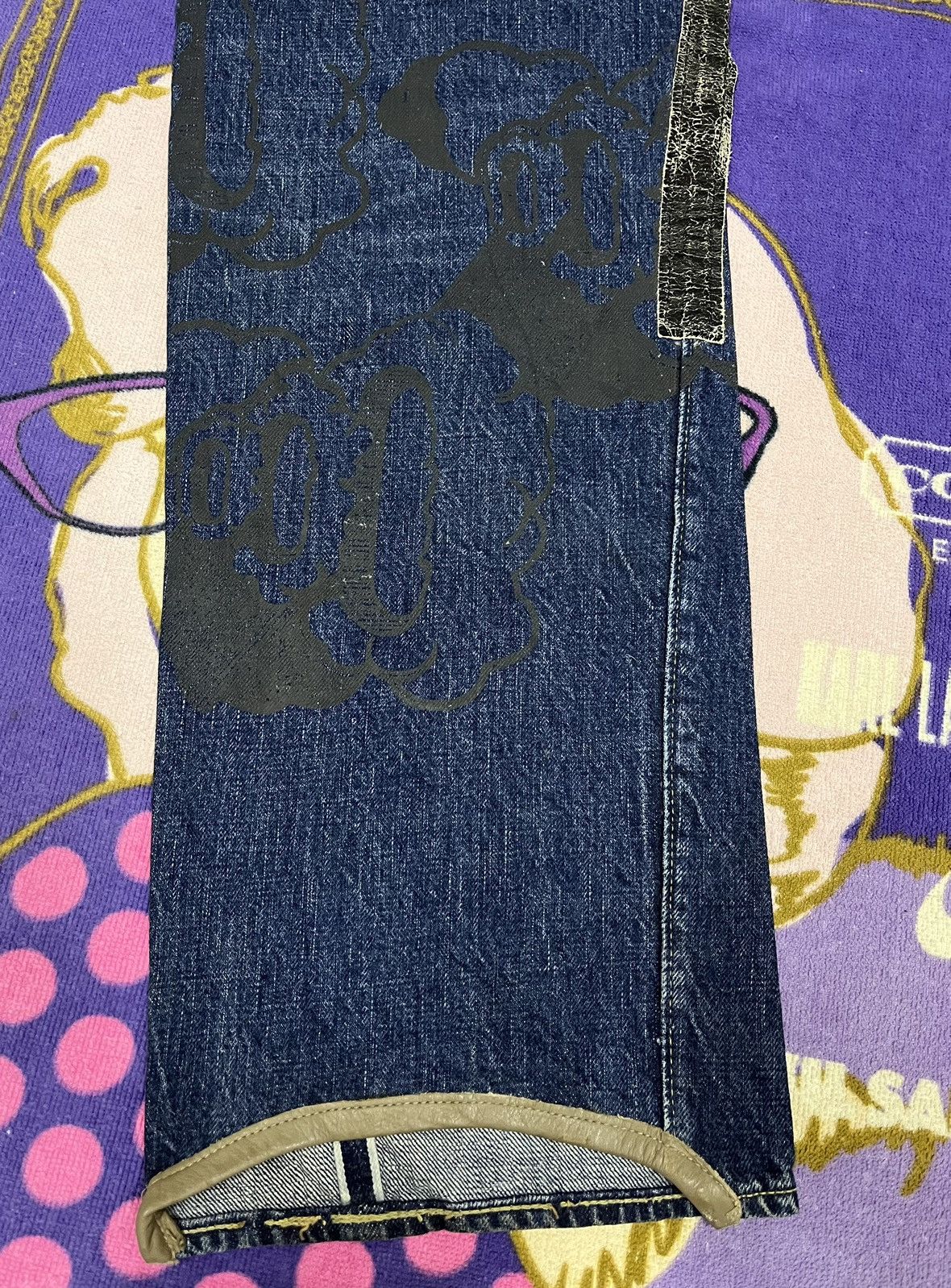 Full Count & Co. FULL COUNT & CO. Selvedge Denim with Rare Design x Japan Size US 32 / EU 48 - 13 Thumbnail