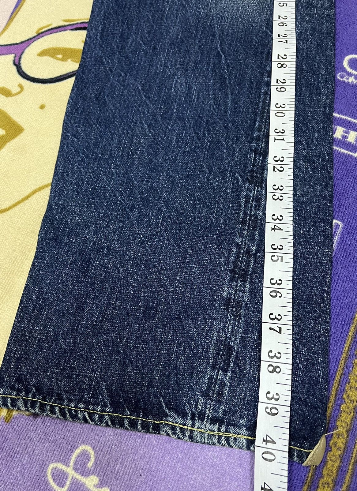 Full Count & Co. FULL COUNT & CO. Selvedge Denim with Rare Design x Japan Size US 32 / EU 48 - 22 Thumbnail