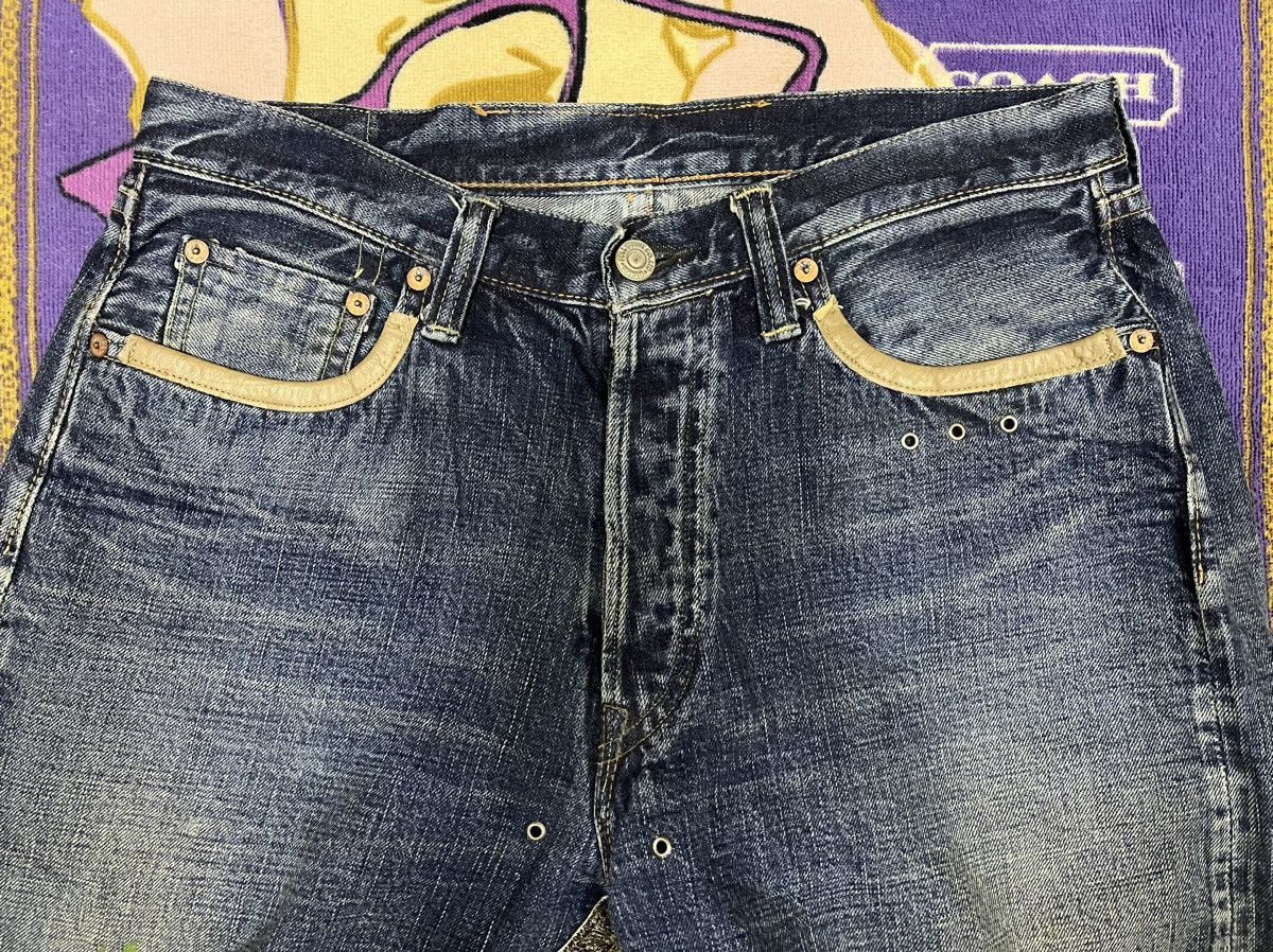 Full Count & Co. FULL COUNT & CO. Selvedge Denim with Rare Design x Japan Size US 32 / EU 48 - 3 Thumbnail