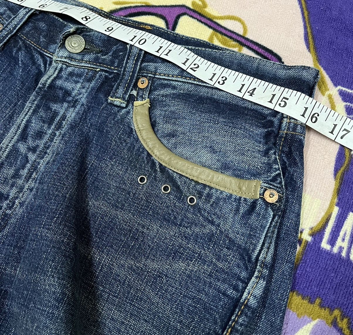 Full Count & Co. FULL COUNT & CO. Selvedge Denim with Rare Design x Japan Size US 32 / EU 48 - 19 Thumbnail