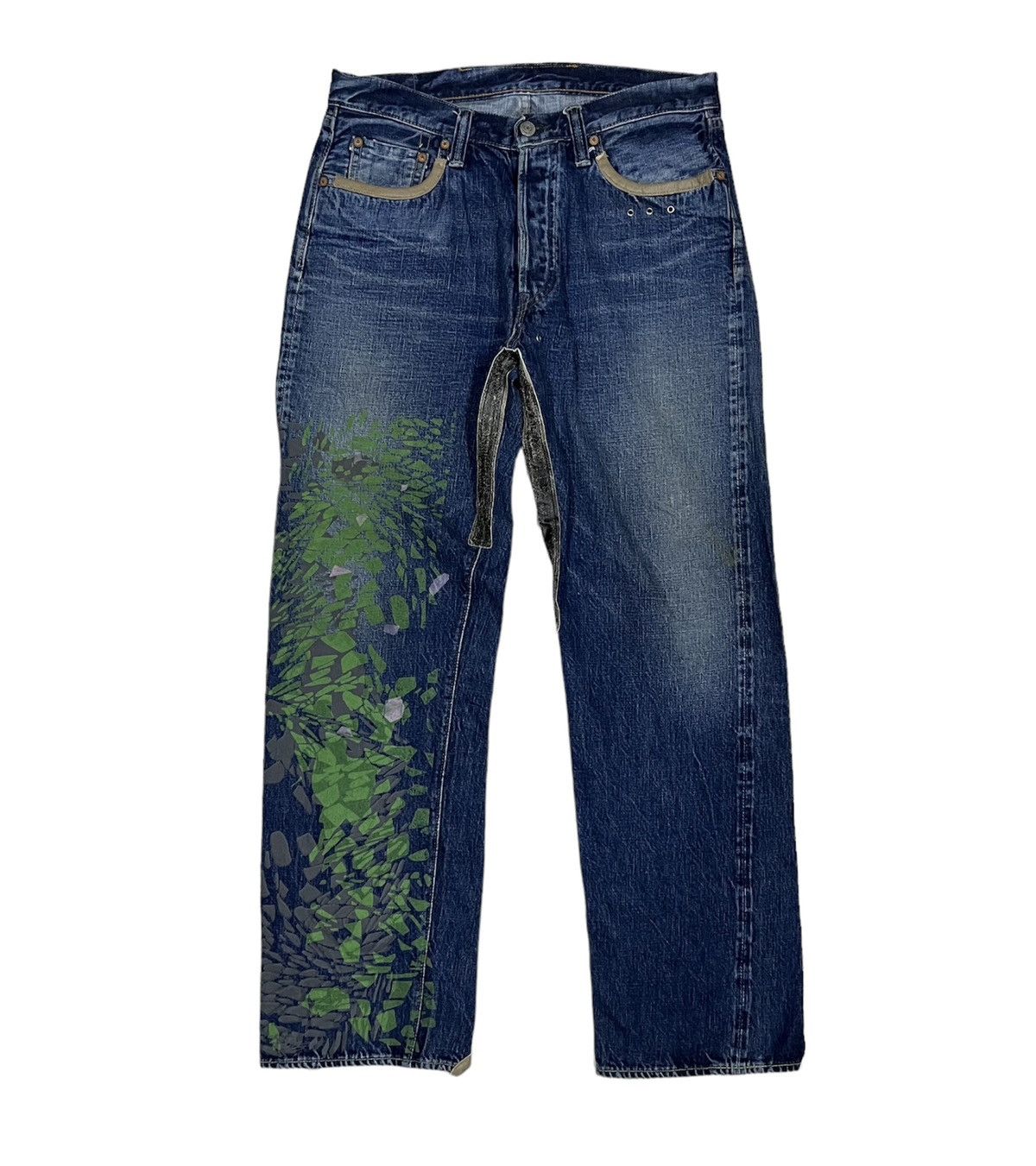 Full Count & Co. FULL COUNT & CO. Selvedge Denim with Rare Design x Japan Size US 32 / EU 48 - 1 Thumbnail