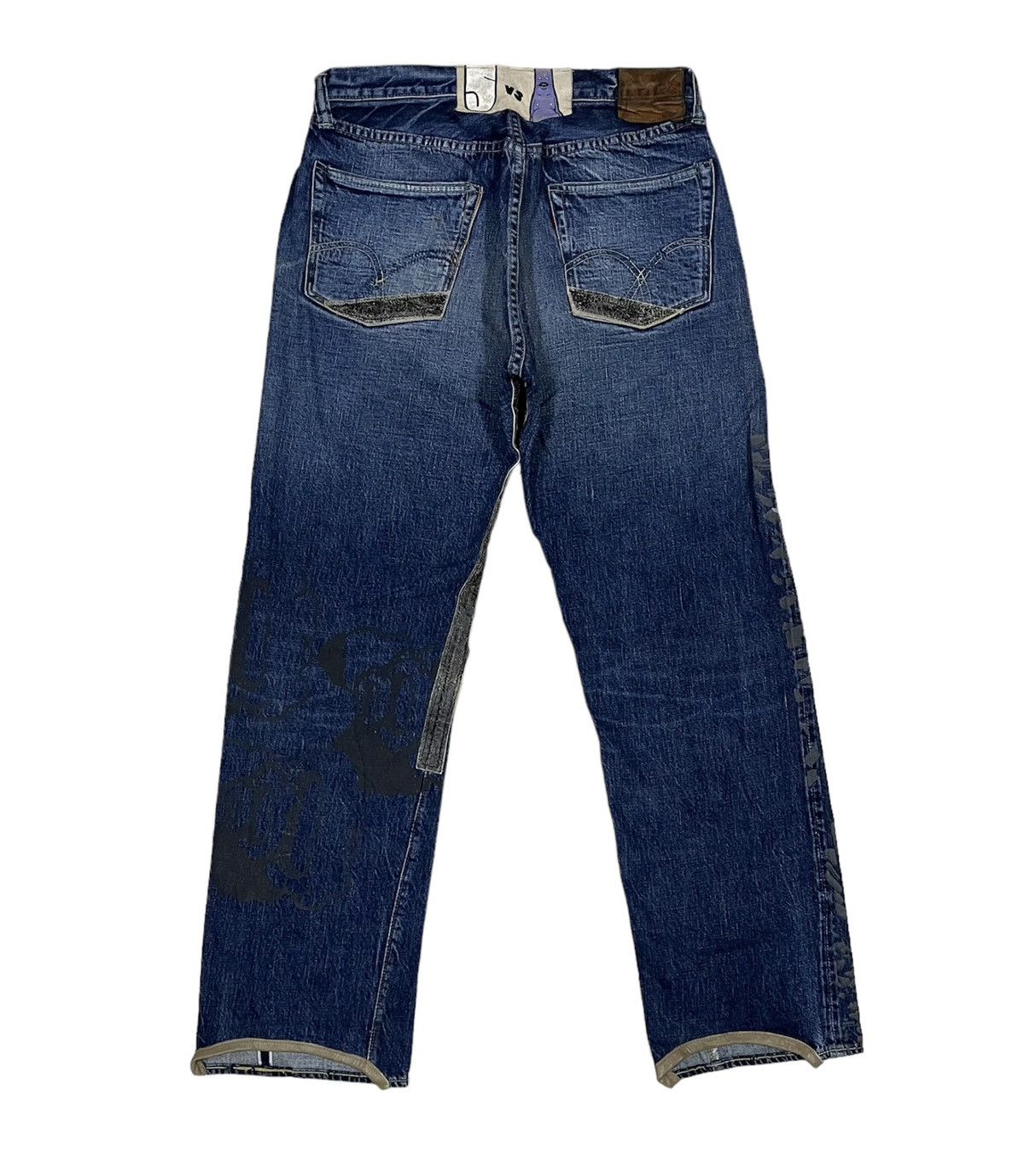Full Count & Co. FULL COUNT & CO. Selvedge Denim with Rare Design x Japan Size US 32 / EU 48 - 2 Thumbnail