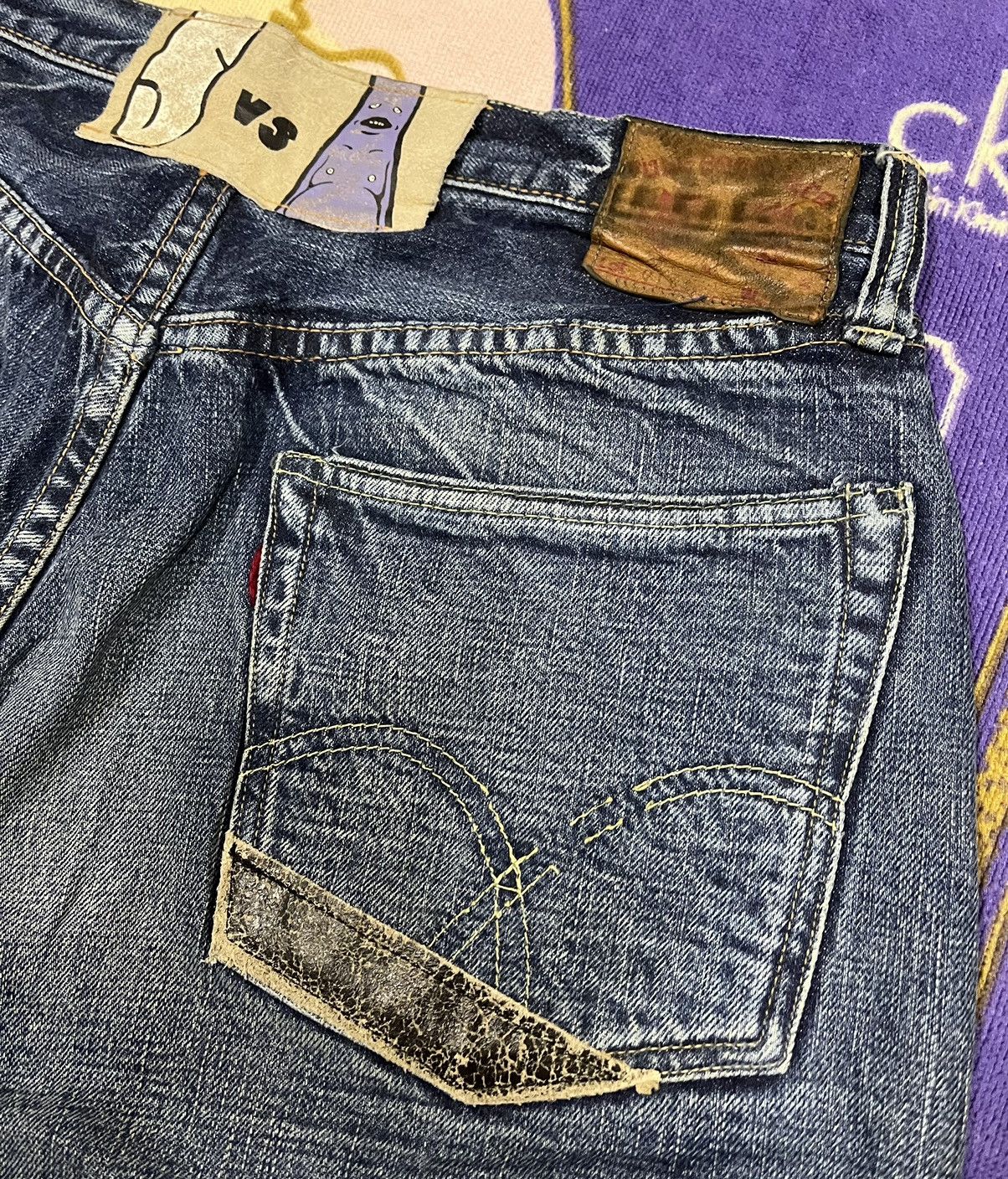 Full Count & Co. FULL COUNT & CO. Selvedge Denim with Rare Design x Japan Size US 32 / EU 48 - 9 Thumbnail