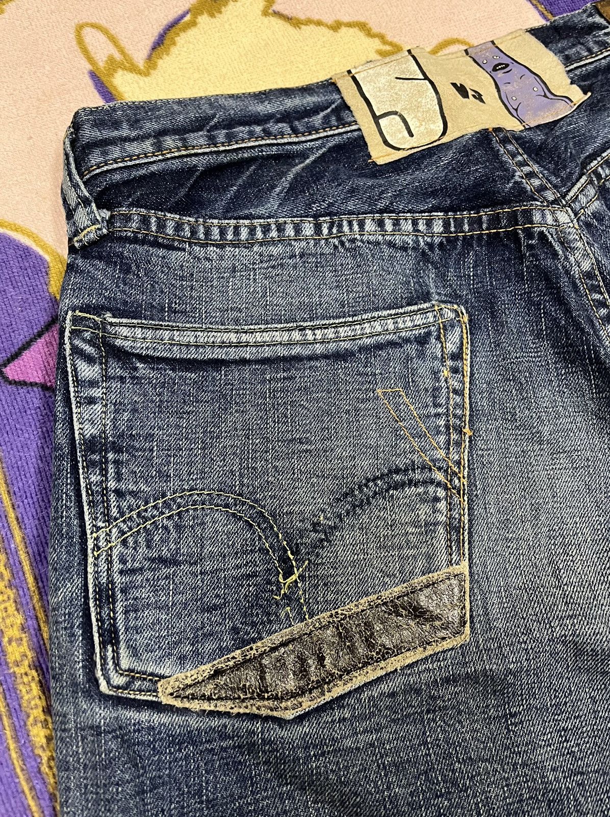 Full Count & Co. FULL COUNT & CO. Selvedge Denim with Rare Design x Japan Size US 32 / EU 48 - 8 Thumbnail