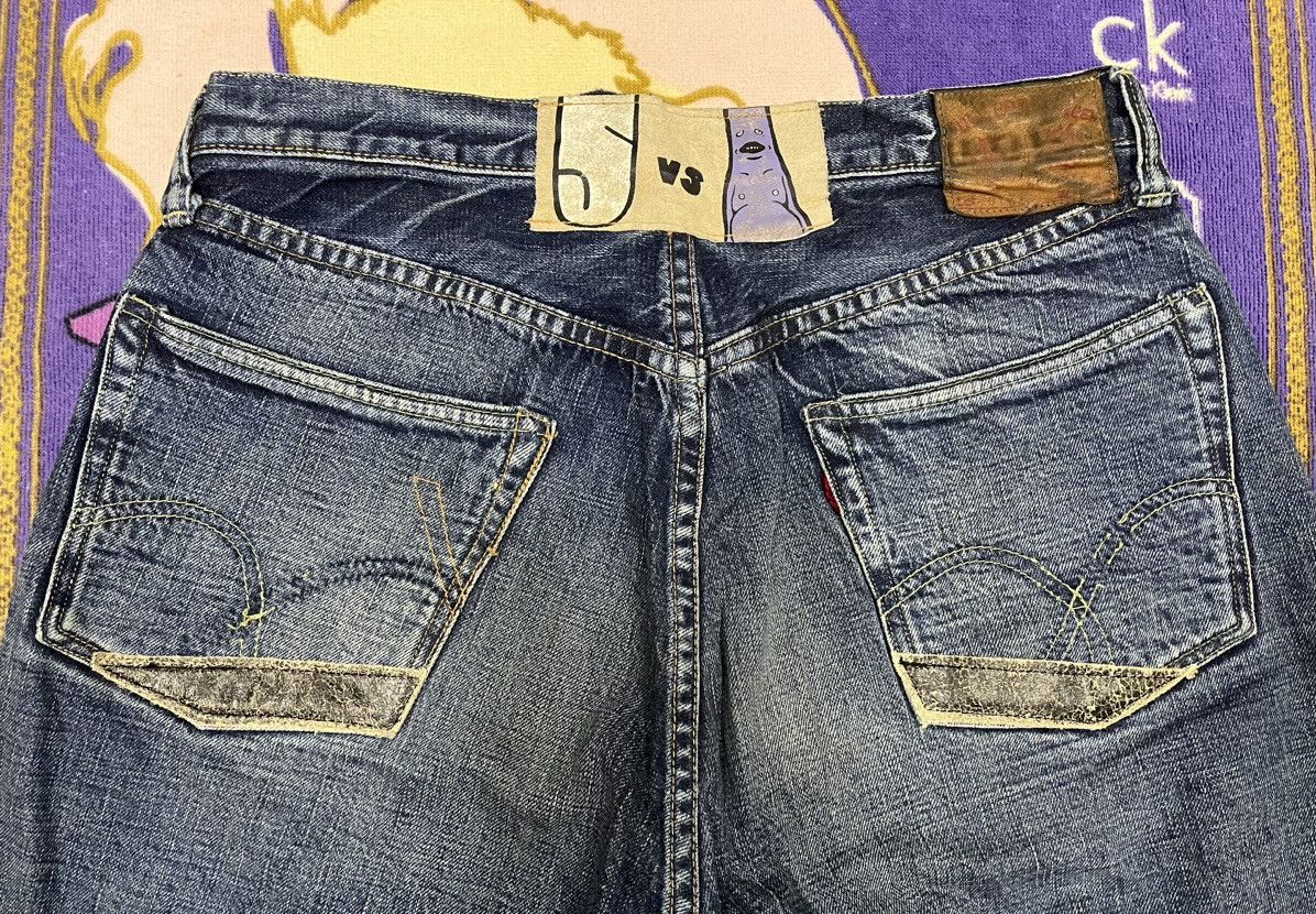 Full Count & Co. FULL COUNT & CO. Selvedge Denim with Rare Design x Japan Size US 32 / EU 48 - 4 Thumbnail