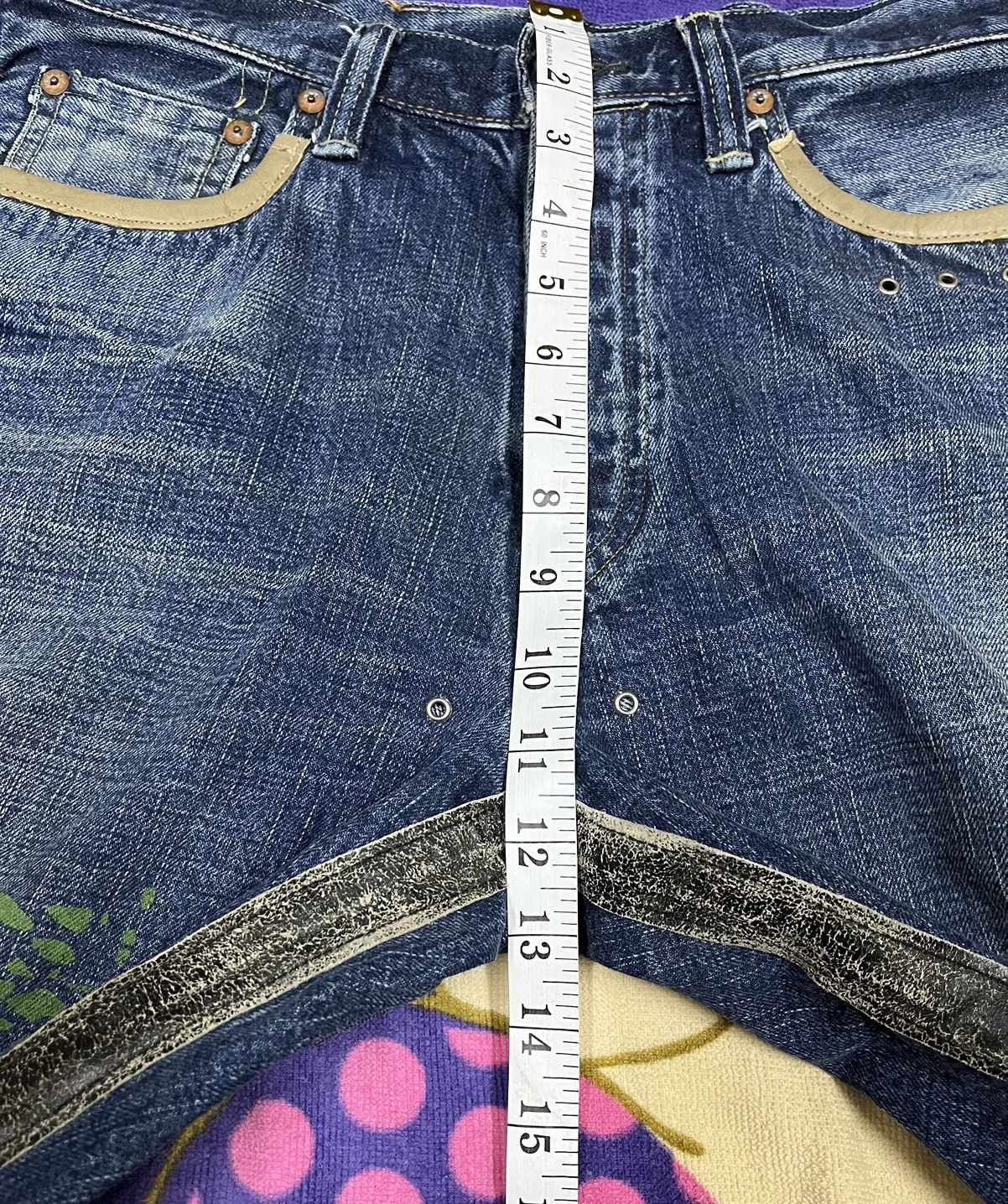 Full Count & Co. FULL COUNT & CO. Selvedge Denim with Rare Design x Japan Size US 32 / EU 48 - 20 Thumbnail