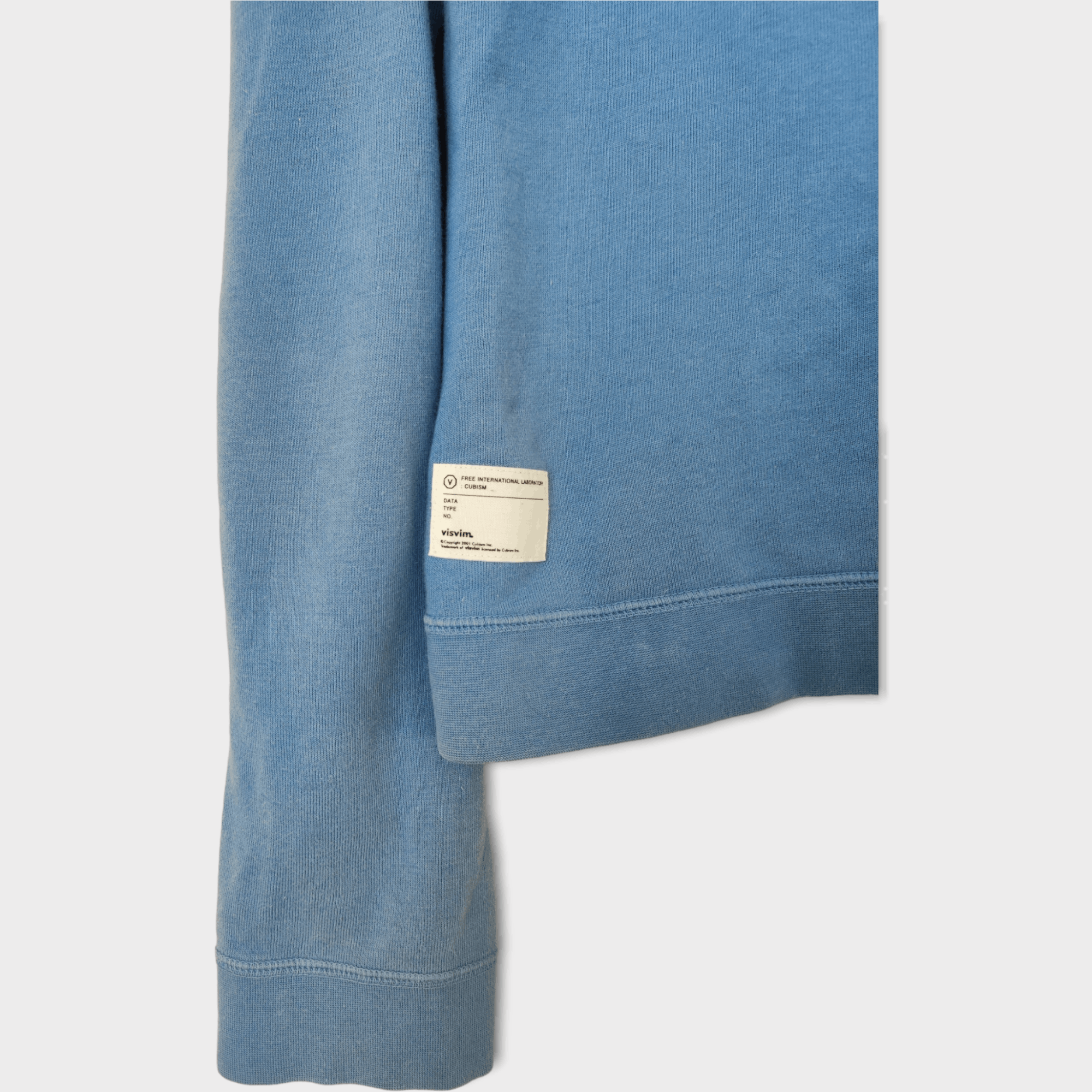 Visvim Visvim Jumbo Hoodie P.O. Light Indigo Visvim Japan Size US S / EU 44-46 / 1 - 7 Thumbnail