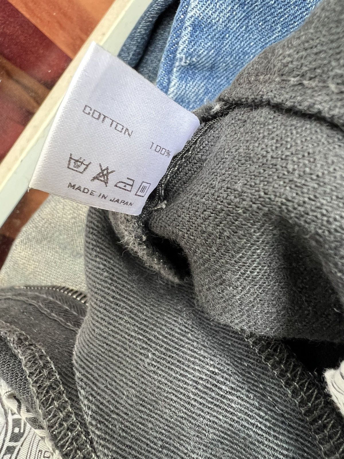 Number (N)ine VTG Number Nine John Lennon Fade Black Denim Jeans Size 3 Size US 31 - 25 Thumbnail