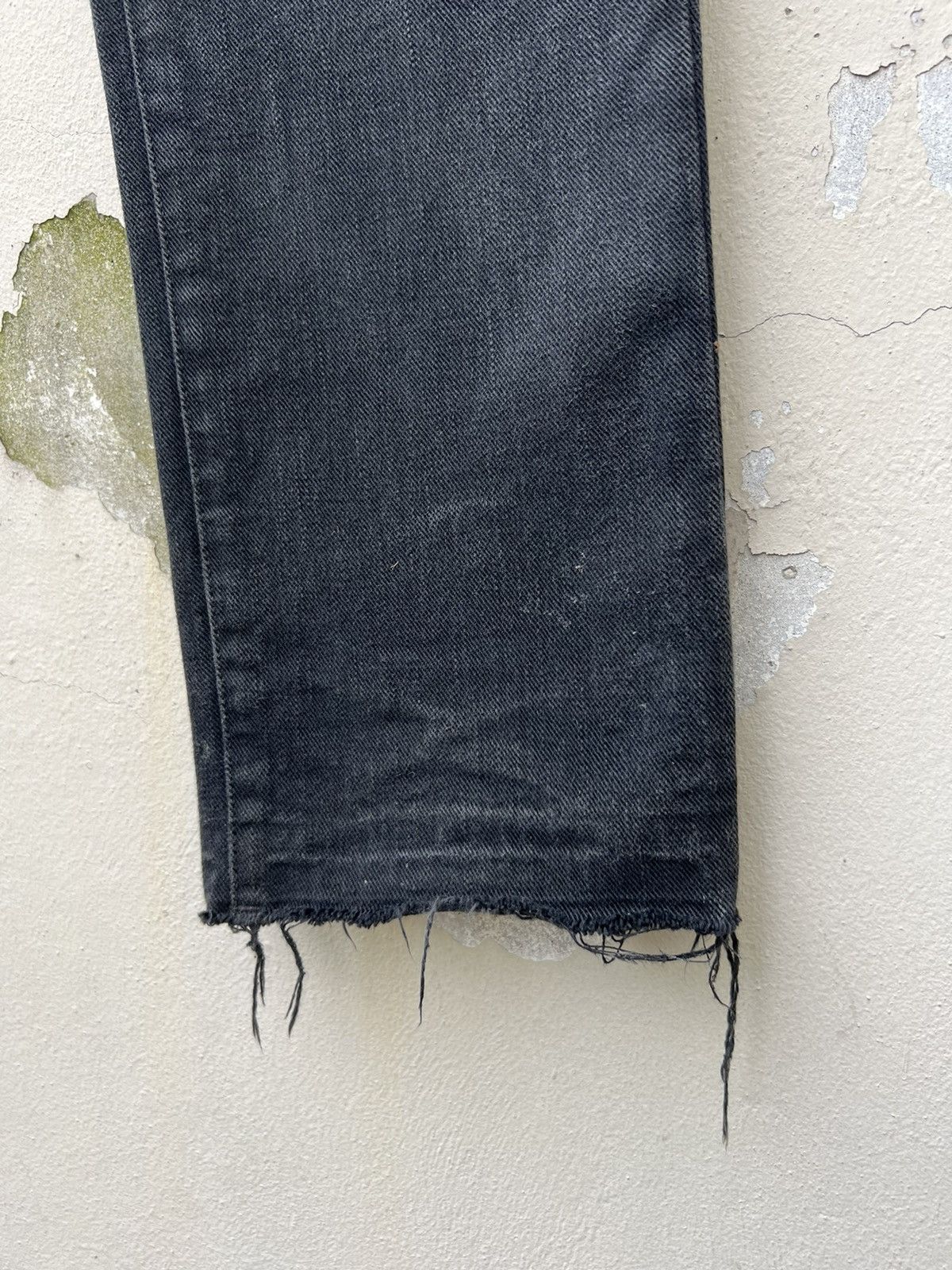 Number (N)ine VTG Number Nine John Lennon Fade Black Denim Jeans Size 3 Size US 31 - 14 Thumbnail