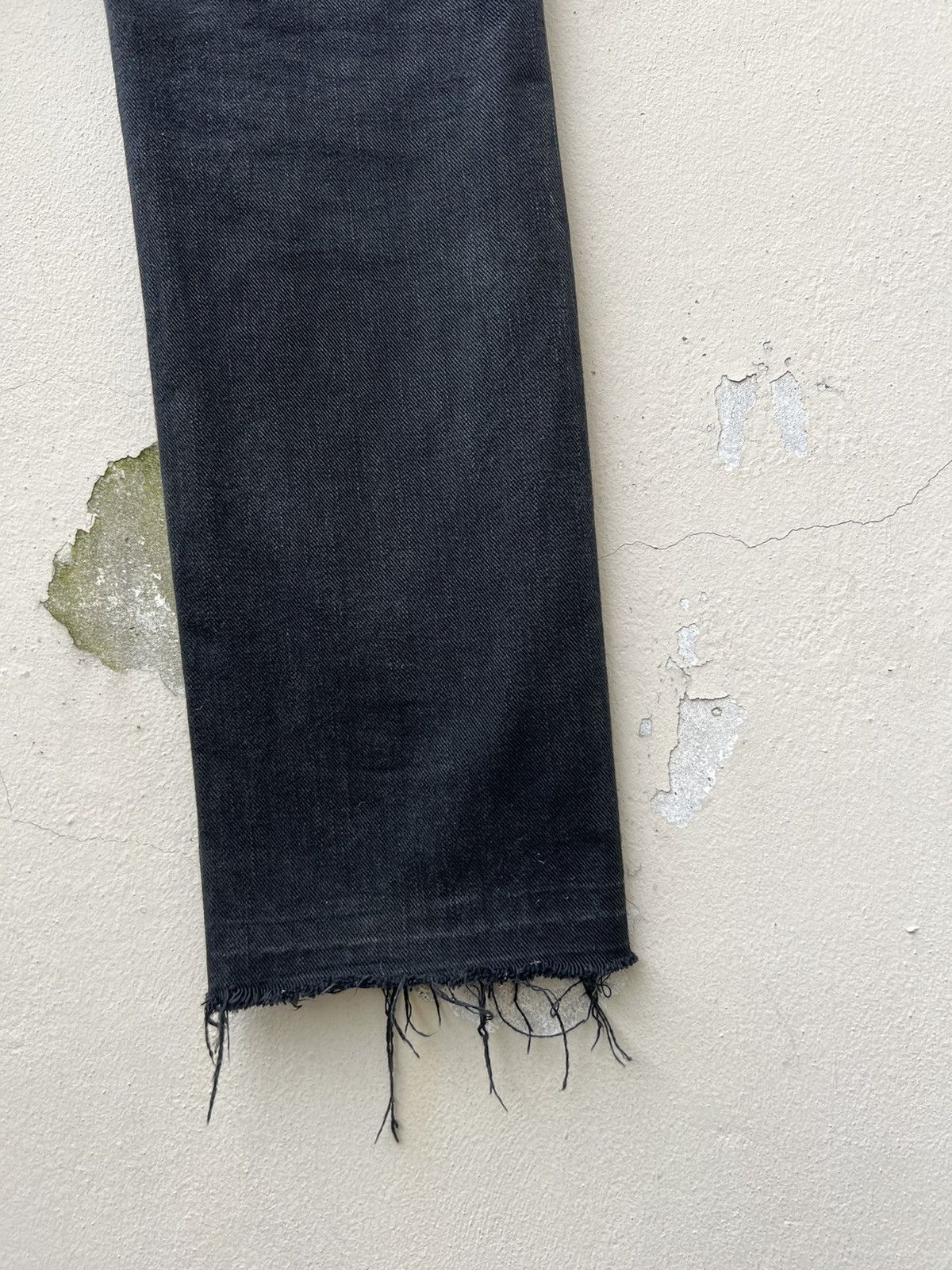 Number (N)ine VTG Number Nine John Lennon Fade Black Denim Jeans Size 3 Size US 31 - 22 Thumbnail