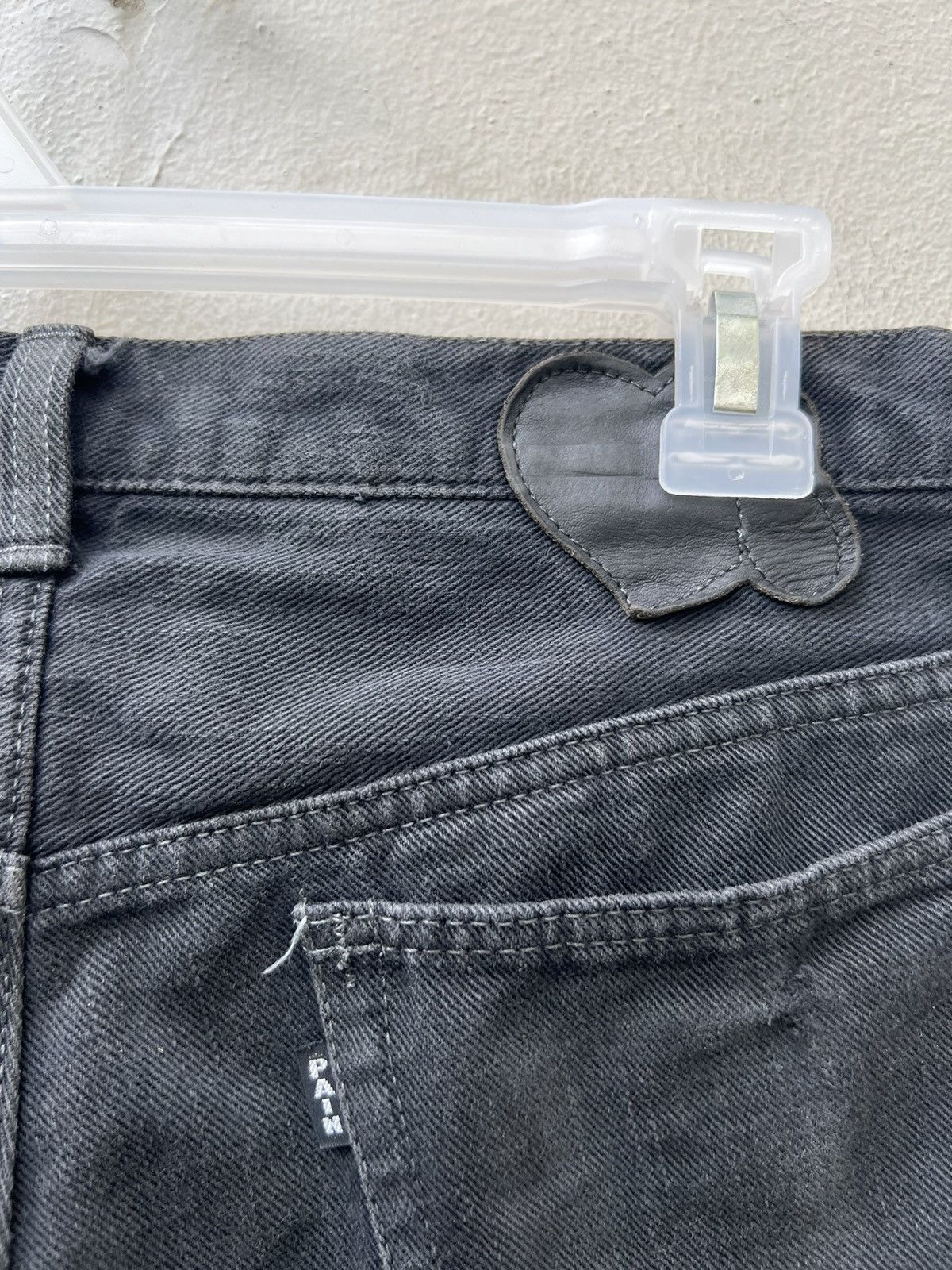 Number (N)ine VTG Number Nine John Lennon Fade Black Denim Jeans Size 3 Size US 31 - 20 Thumbnail