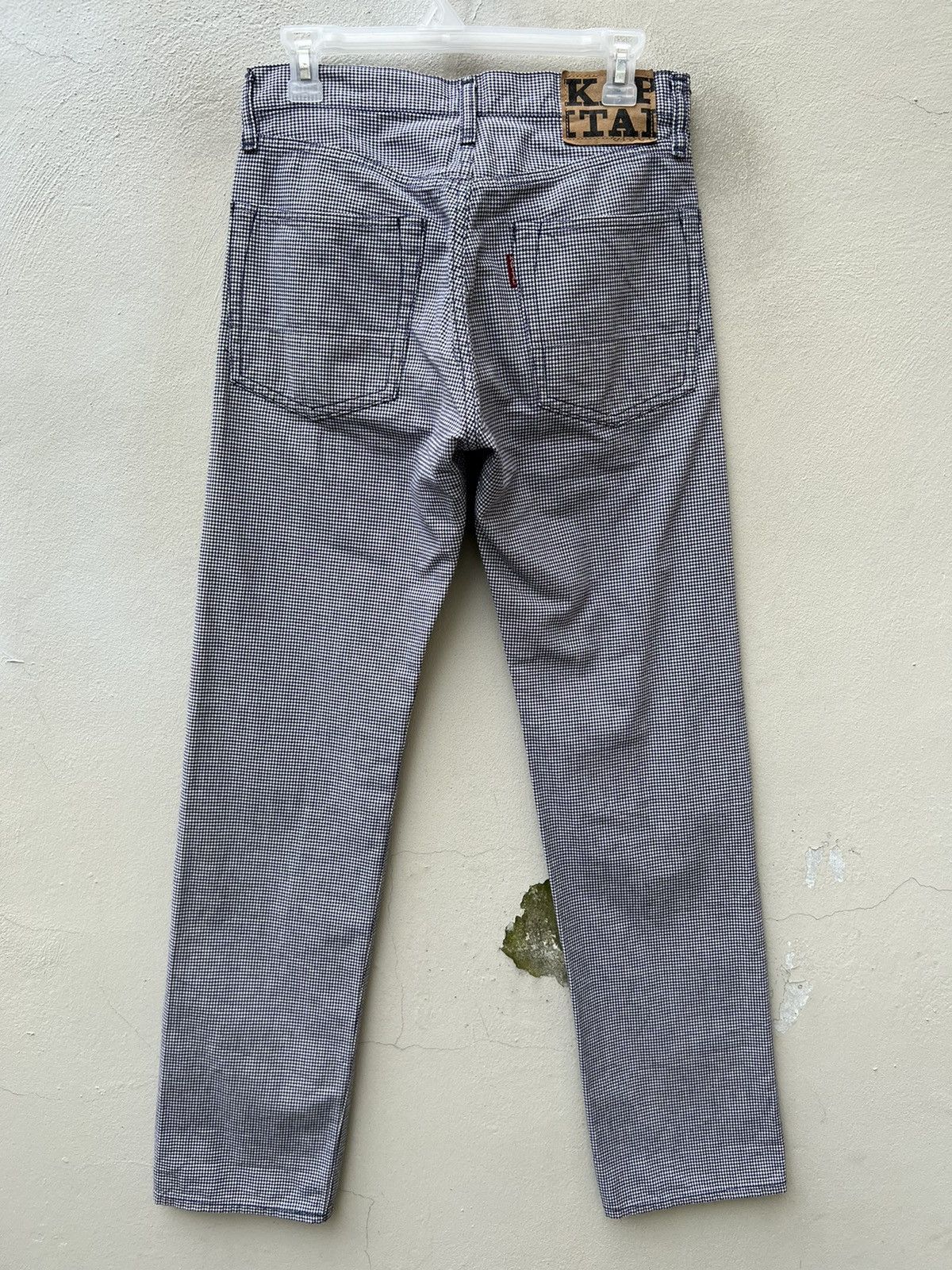 Kapital KAPITAL Hiro Hirata Houndstooth Monogram Jeans Size US 30 / EU 46 - 16 Thumbnail