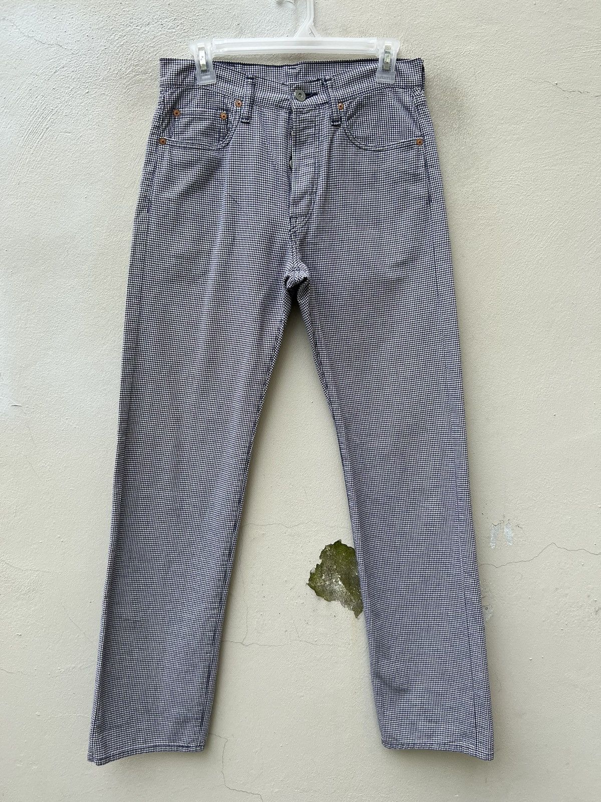 Kapital KAPITAL Hiro Hirata Houndstooth Monogram Jeans Size US 30 / EU 46 - 6 Thumbnail