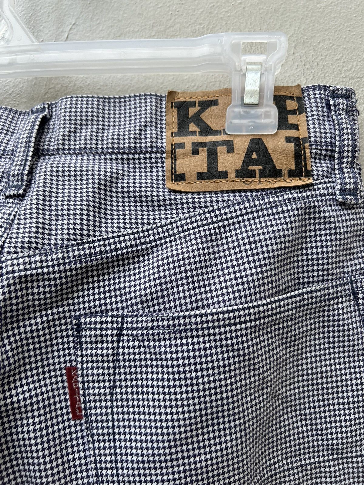 Kapital KAPITAL Hiro Hirata Houndstooth Monogram Jeans Size US 30 / EU 46 - 20 Thumbnail