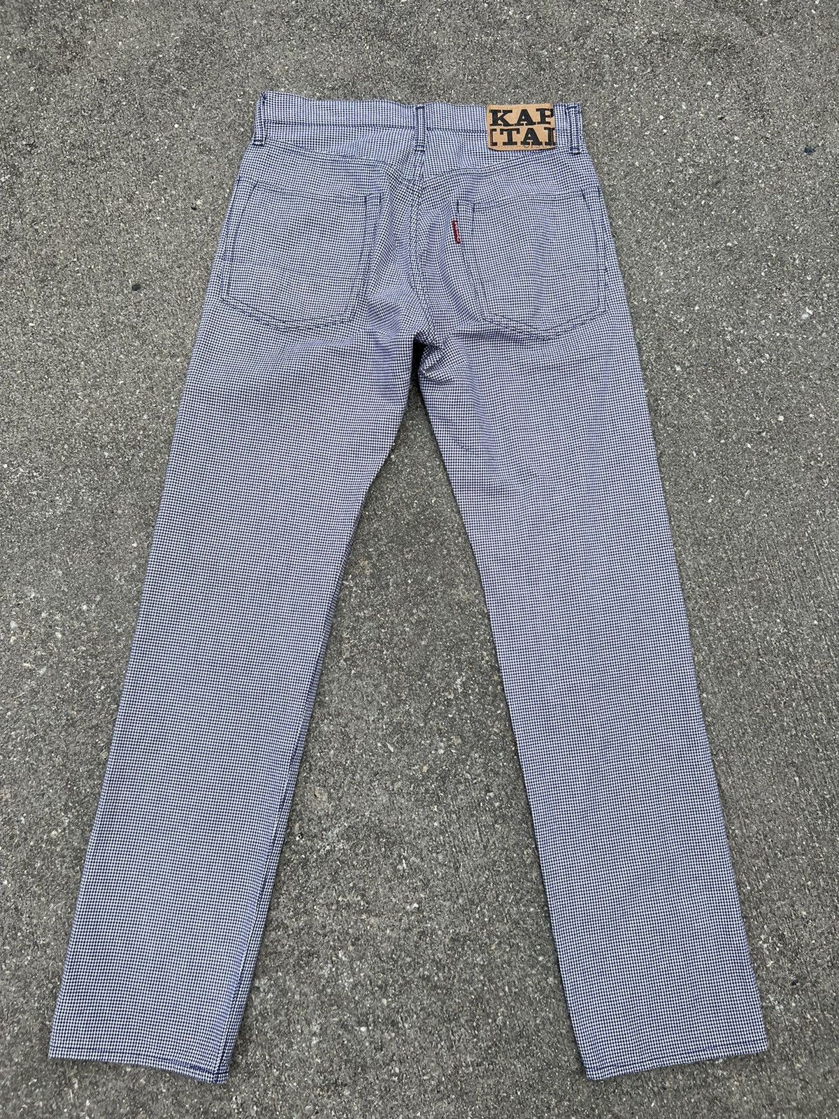 Kapital KAPITAL Hiro Hirata Houndstooth Monogram Jeans Size US 30 / EU 46 - 5 Thumbnail