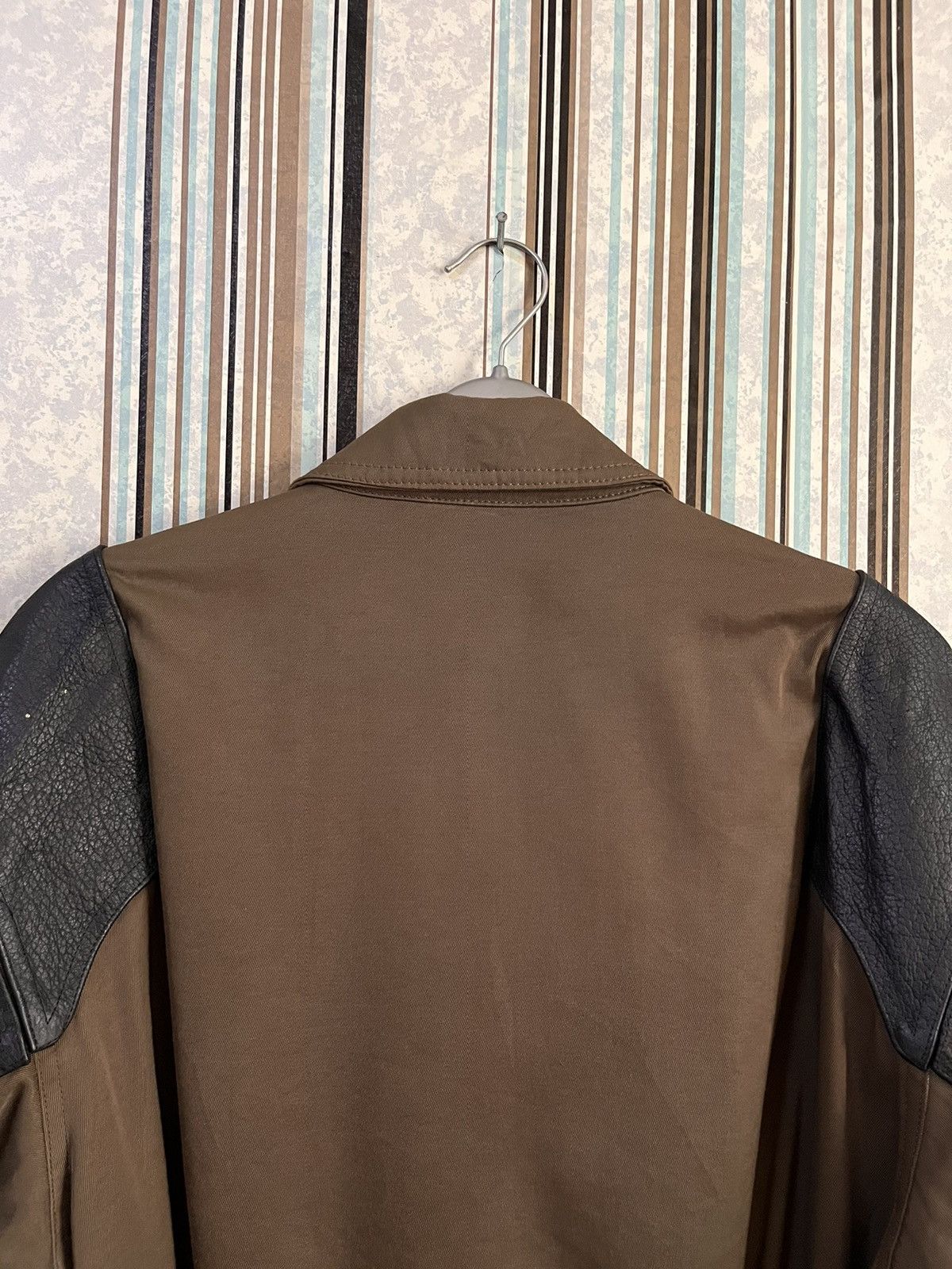Bjorn Borg 1990s panel leather attached casual jacket #D1 Size US S / EU 44-46 / 1 - 7 Thumbnail