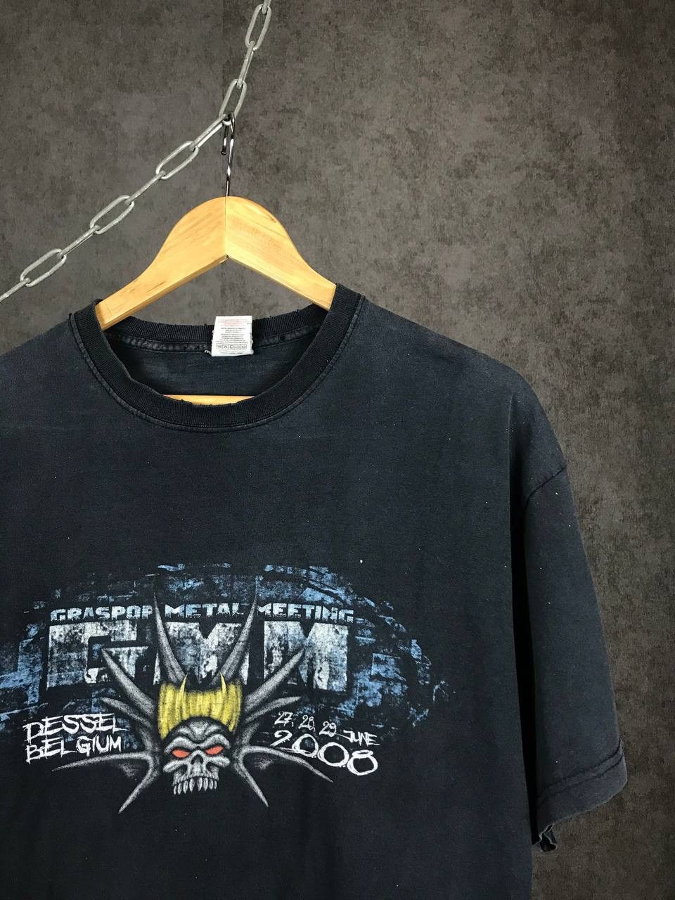 Band Tees GYM 2000 graspop metal meeting vintage rock overprinted tee Size US XL / EU 56 / 4 - 3 Thumbnail