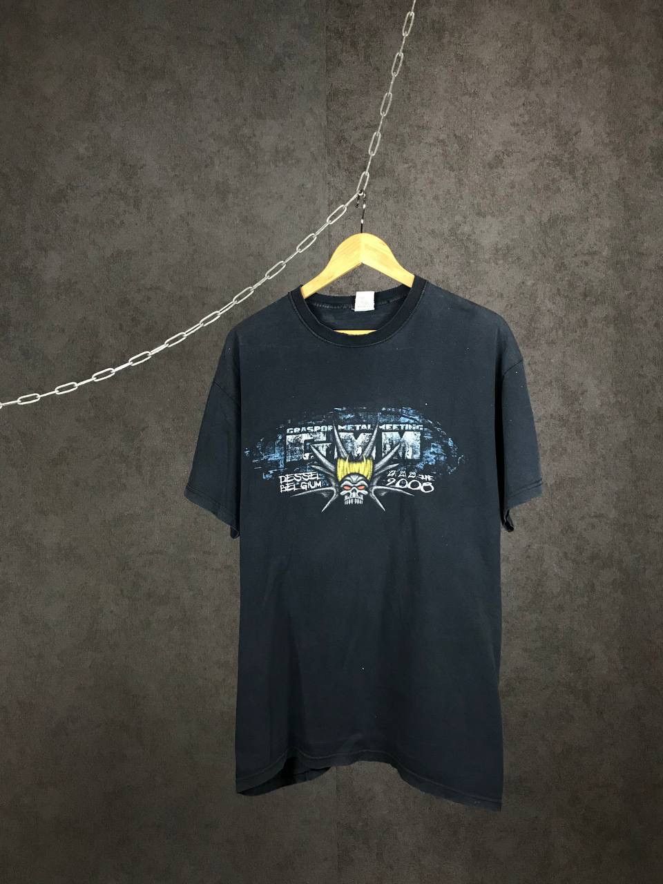 Band Tees GYM 2000 graspop metal meeting vintage rock overprinted tee Size US XL / EU 56 / 4 - 1 Thumbnail