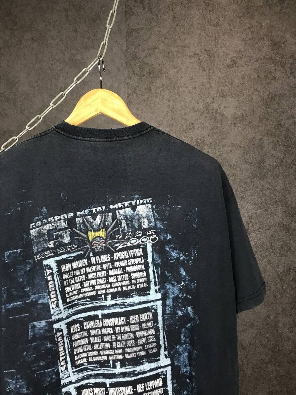 Band Tees GYM 2000 graspop metal meeting vintage rock overprinted tee Size US XL / EU 56 / 4 - 4 Thumbnail