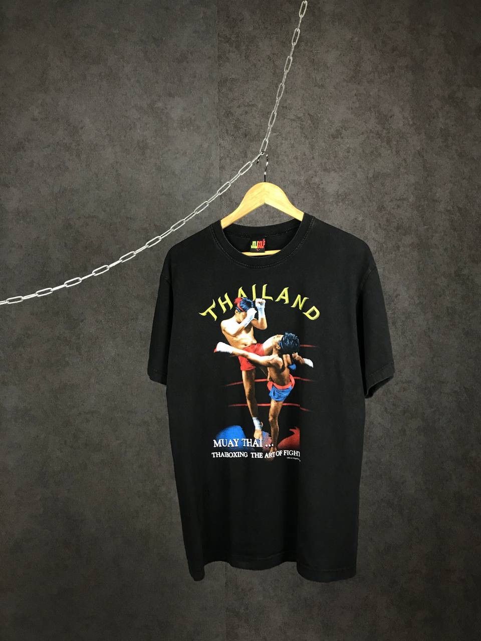 Other × Vintage Muay Thai Thaiboxing Japanese vintage sportwear tee Size US L / EU 52-54 / 3 - 1 Thumbnail