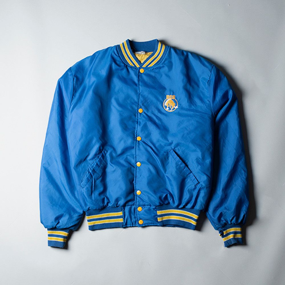 Varsity Jacket × Vintage Howe Athletics Vintage Nylon Varsity Jacket ...