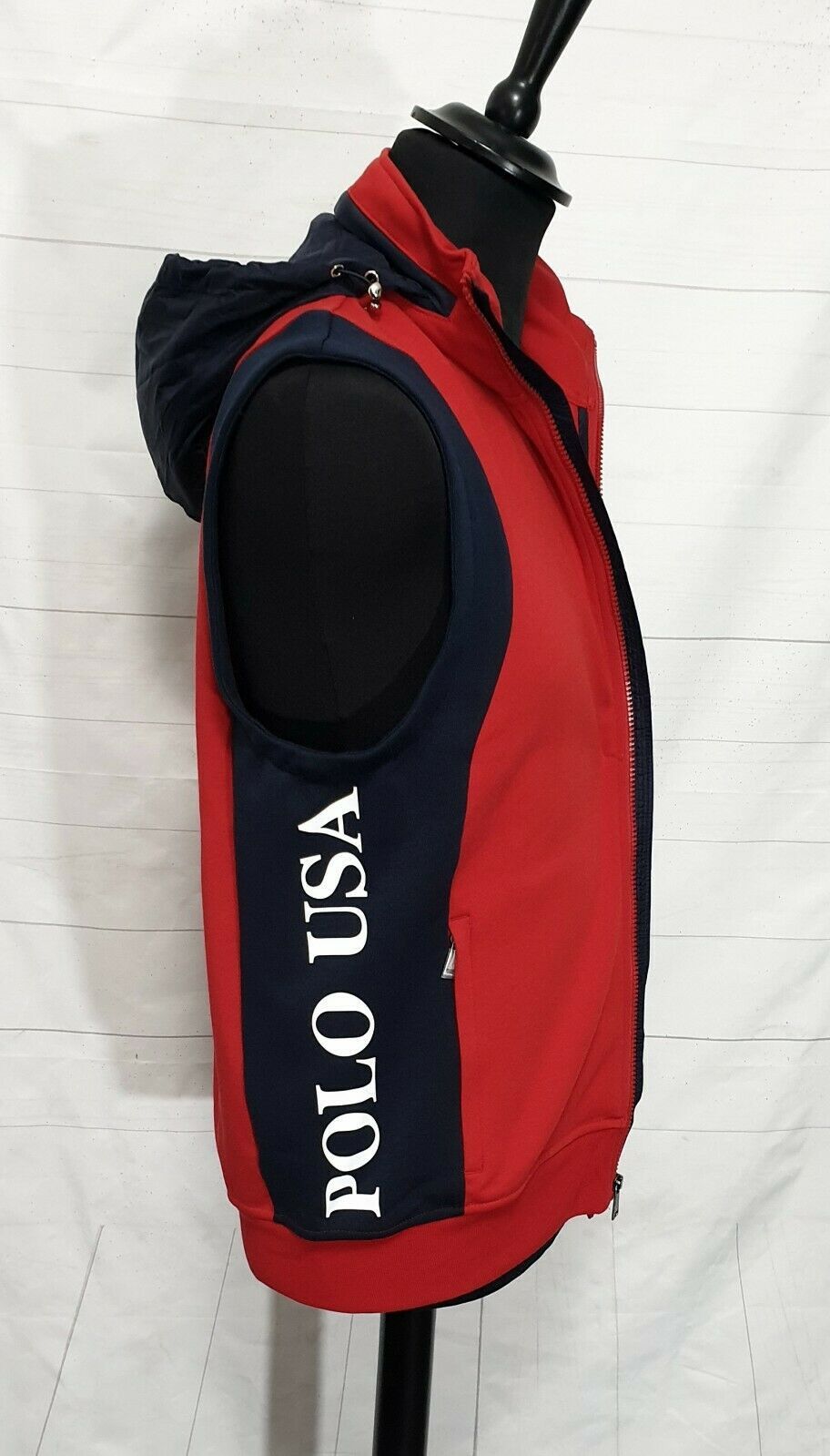 Polo Ralph Lauren Polo Ralph Lauren Skier POLO USA Hooded Vest Size US XL / EU 56 / 4 - 2 Thumbnail