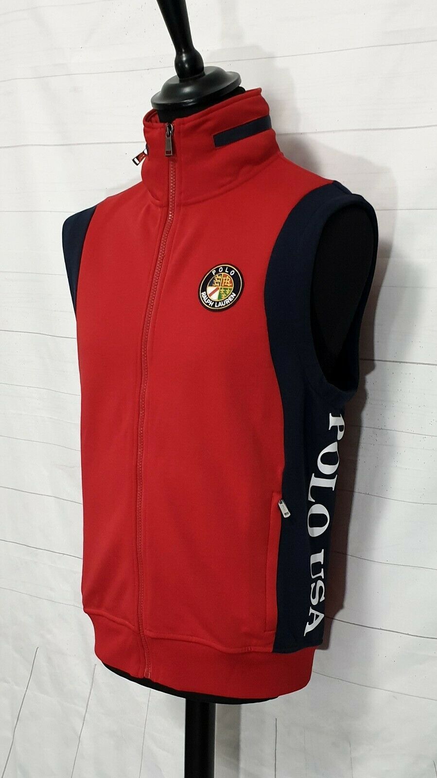 Polo Ralph Lauren Polo Ralph Lauren Skier POLO USA Hooded Vest Size US XL / EU 56 / 4 - 3 Thumbnail