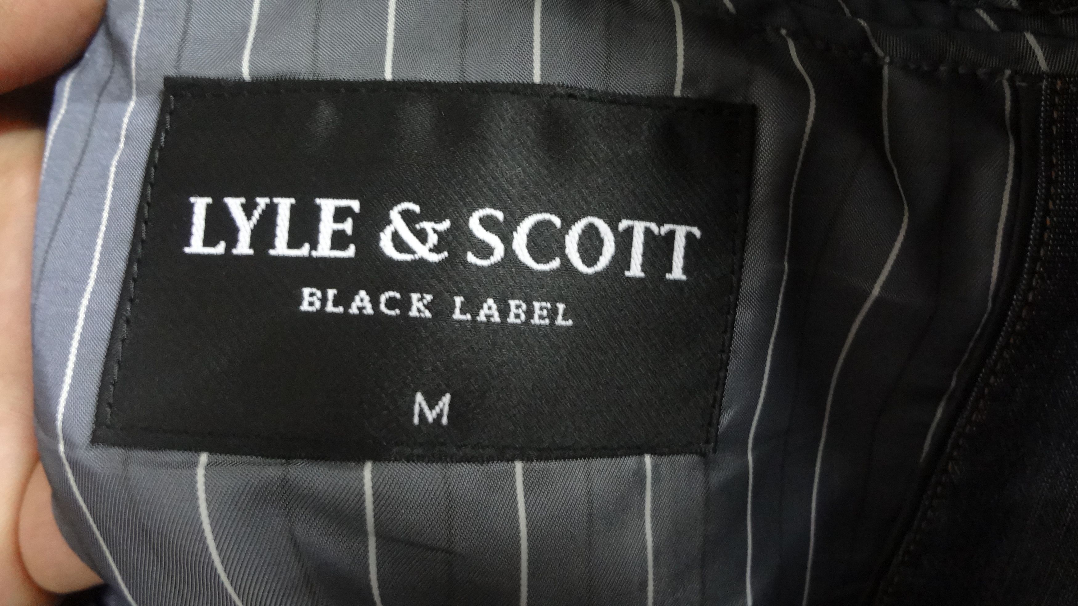 Lyle & Scott Vintage Lyle & Scott Black Label Size US M / EU 48-50 / 2 - 3 Thumbnail