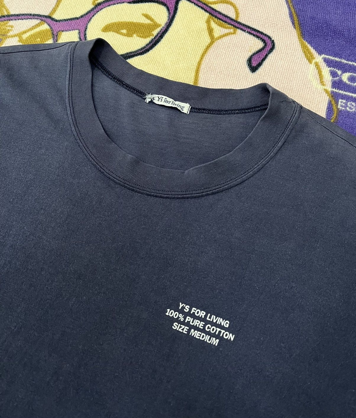 Vintage Y’s For Living Single Stitch Made in Japan Shirt