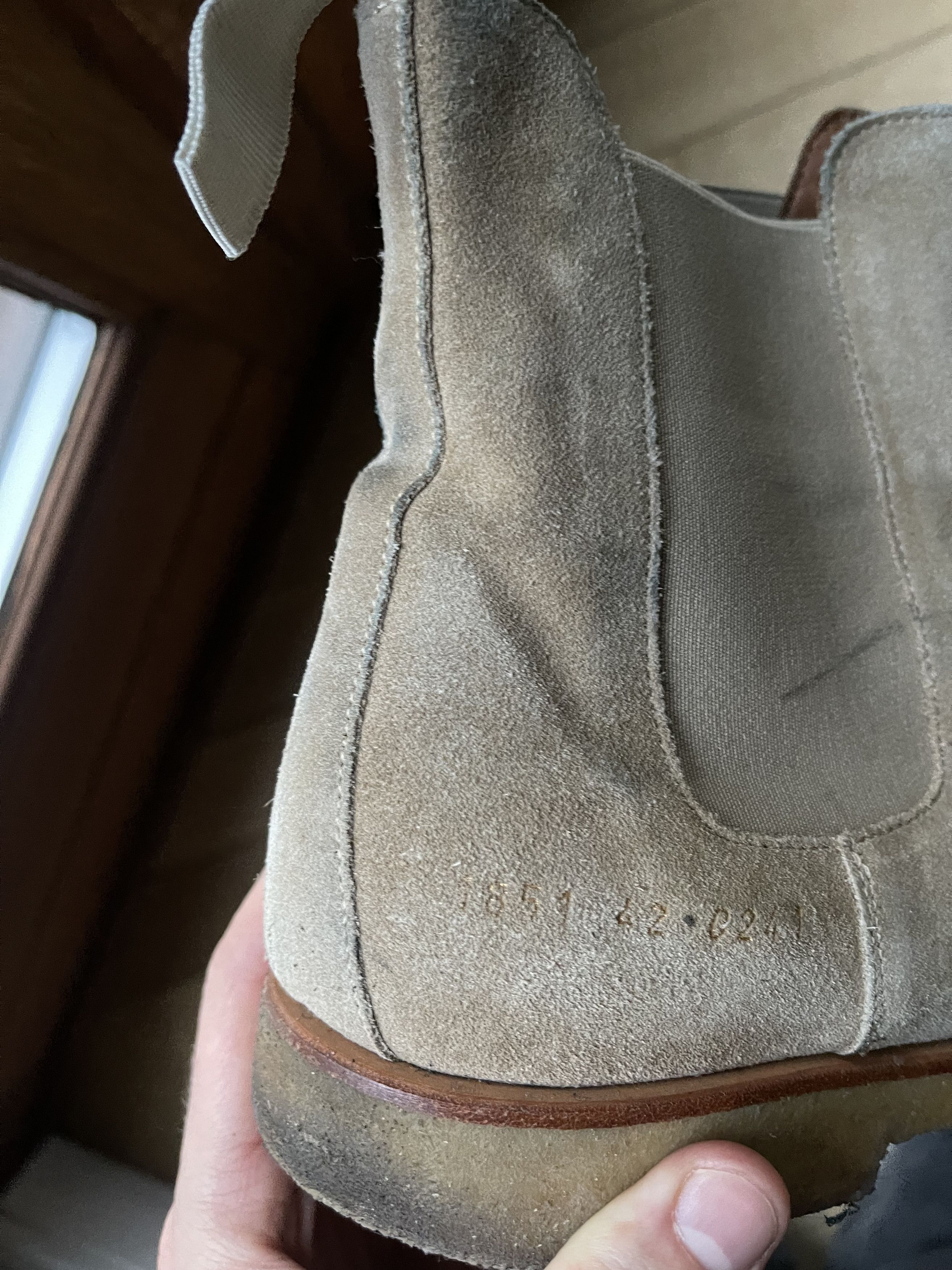 Common Projects Common Projects Chelsea Boots Kanye Grailed