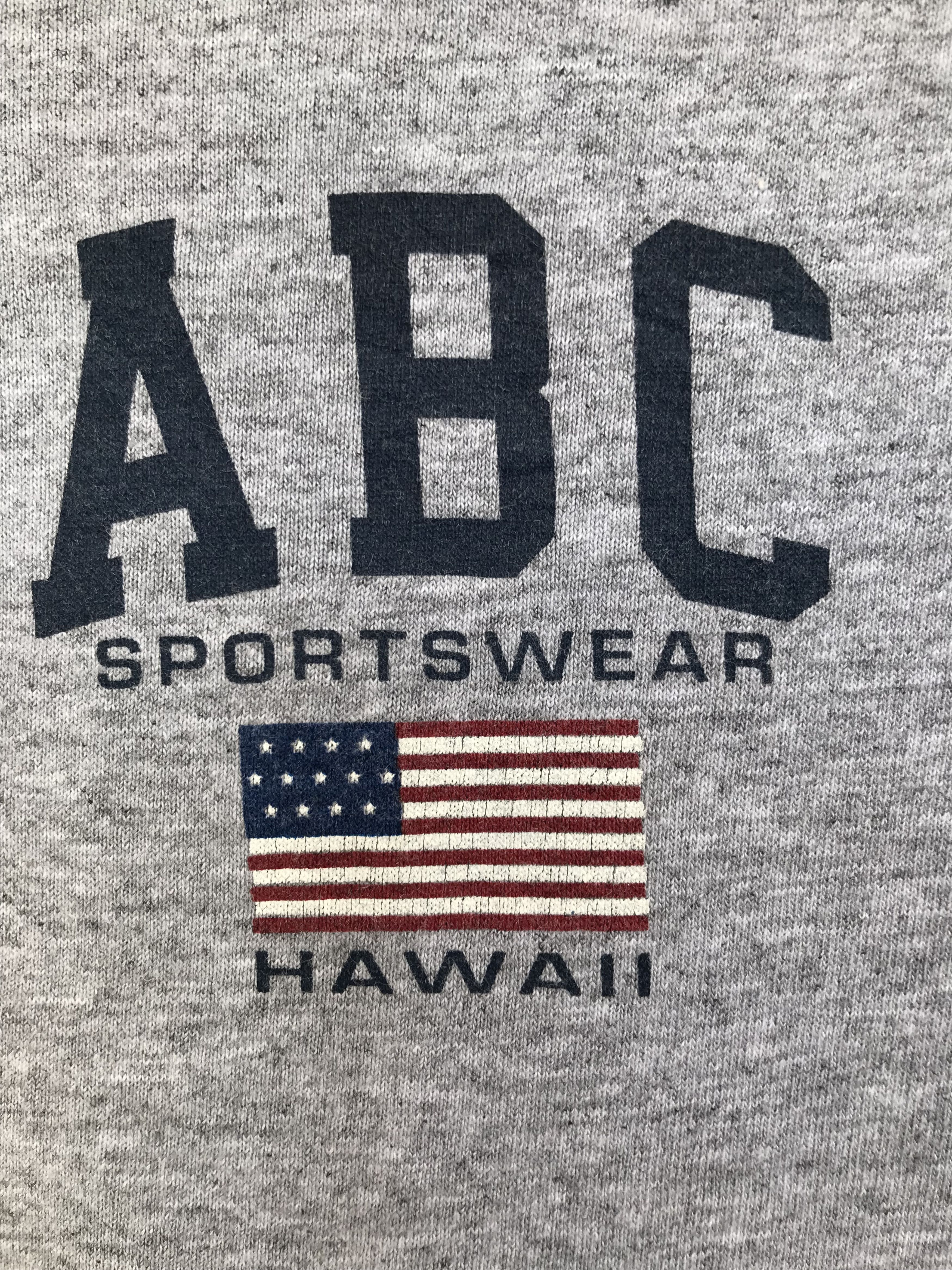 Vintage Vintage 90s ABC SPORTWEAR Hawaii T-Shirt Size US L / EU 52-54 / 3 - 10 Thumbnail