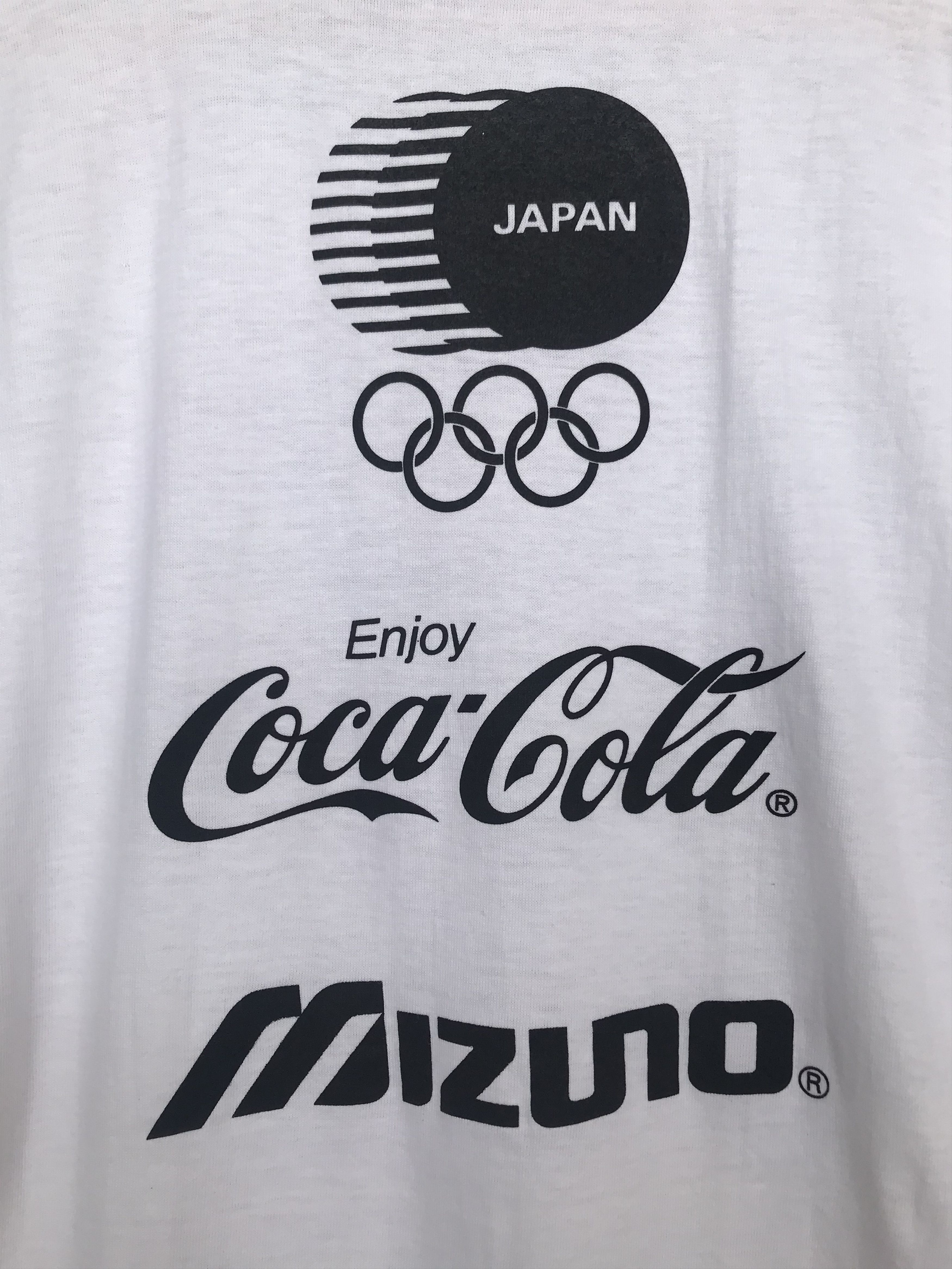 USA Olympics Vintage Olympic Day Run 2001 Coca-Cola Mizuno T-Shirt Size US M / EU 48-50 / 2 - 9 Thumbnail