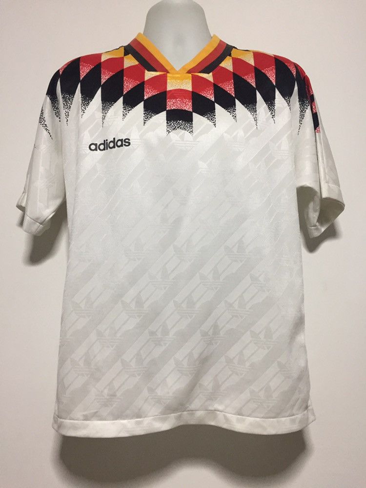 Adidas Vintage Adidas Germany 1994 Jersey Jurgen Klinsmann Era Size US L / EU 52-54 / 3 - 1 Thumbnail