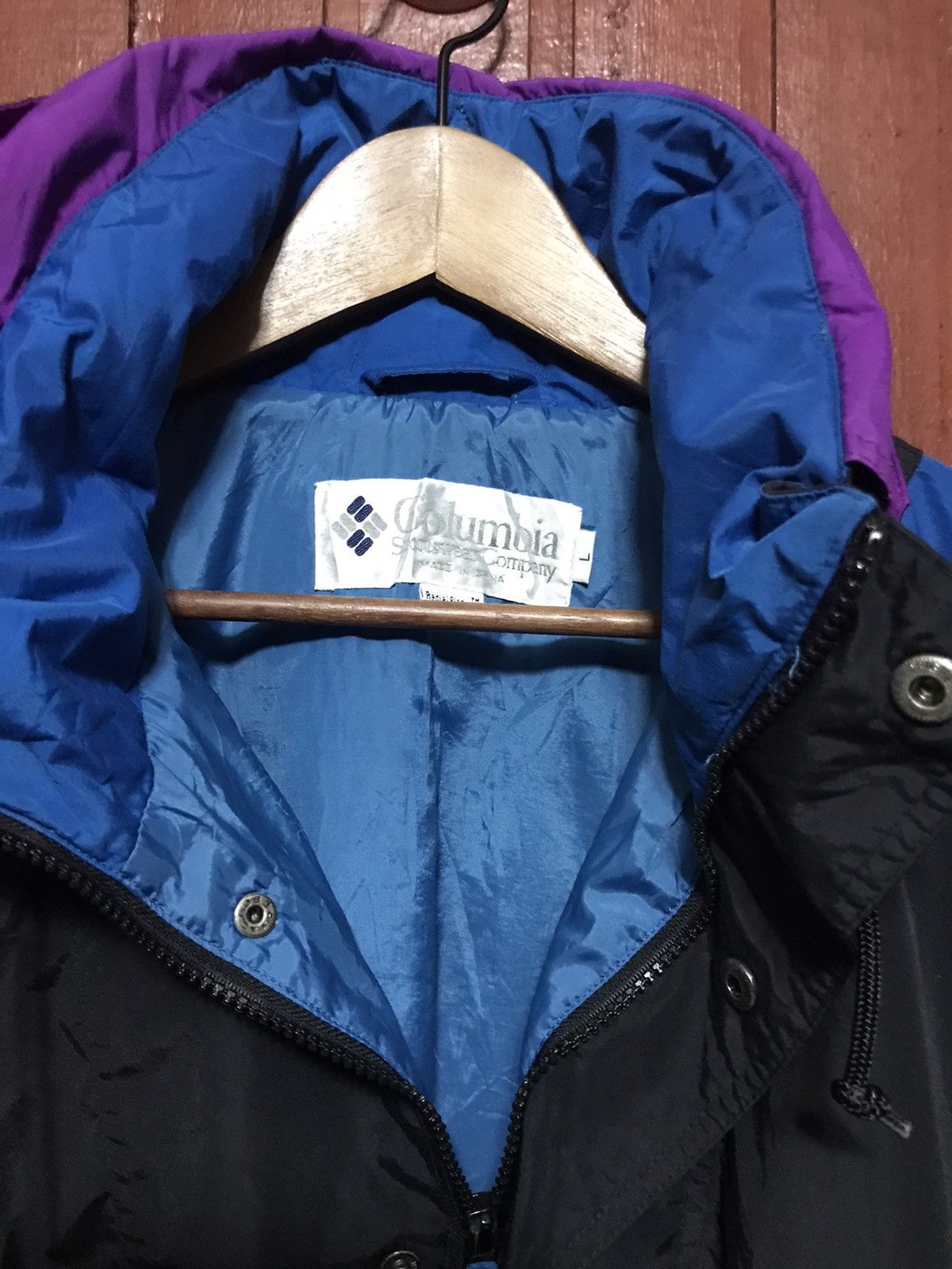 Columbia Vintage Columbia Half Zip Nylon Pullover Windbreaker Size US L / EU 52-54 / 3 - 8 Thumbnail
