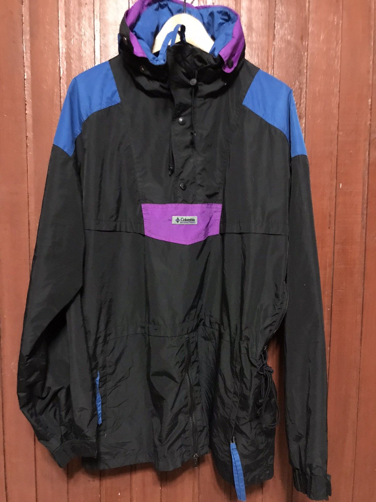 Columbia Vintage Columbia Half Zip Nylon Pullover Windbreaker Size US L / EU 52-54 / 3 - 1 Thumbnail