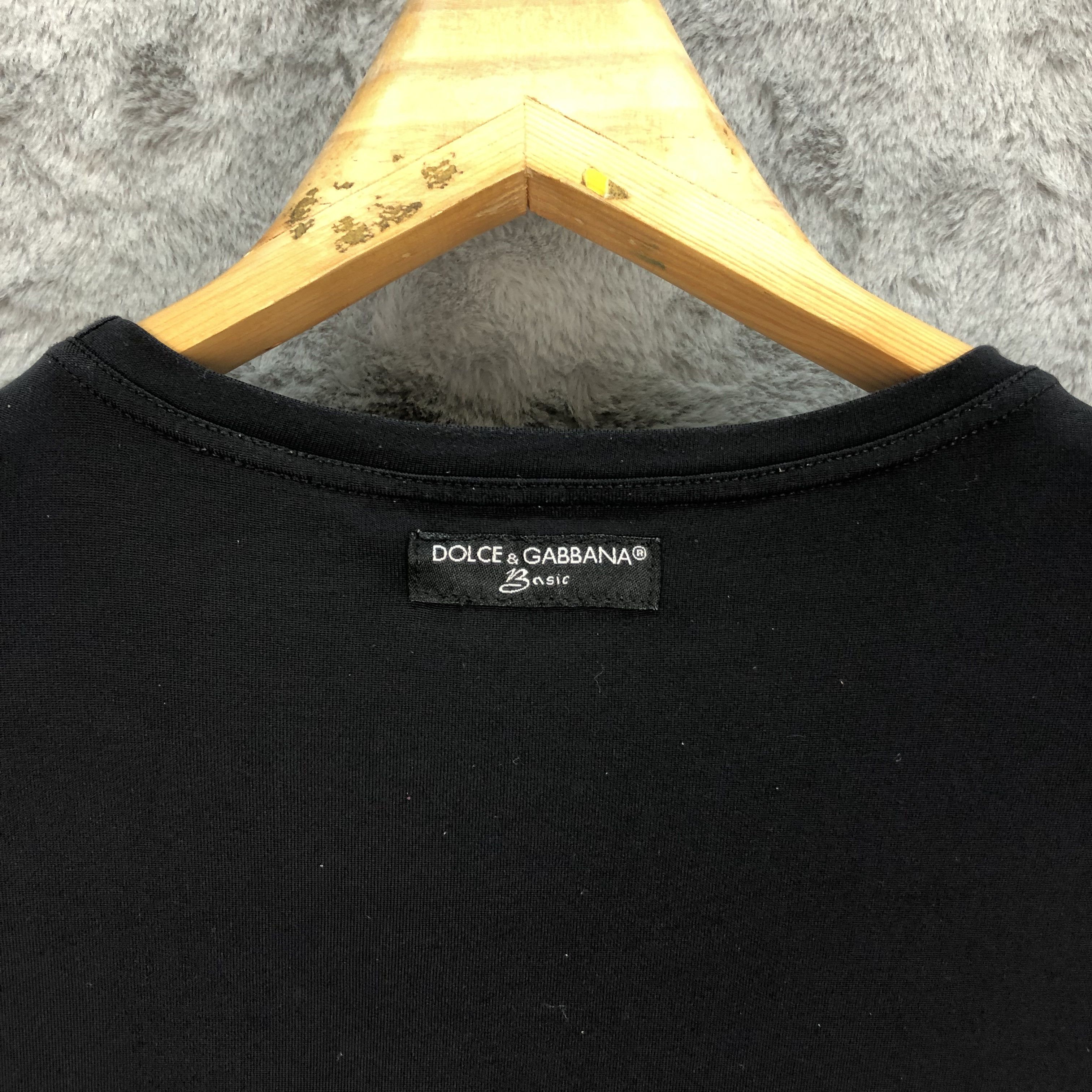 Dolce & Gabbana Dolce & Gabbana Basic Made in Italy Tees #5021-34 Size S / US 4 / IT 40 - 8 Thumbnail