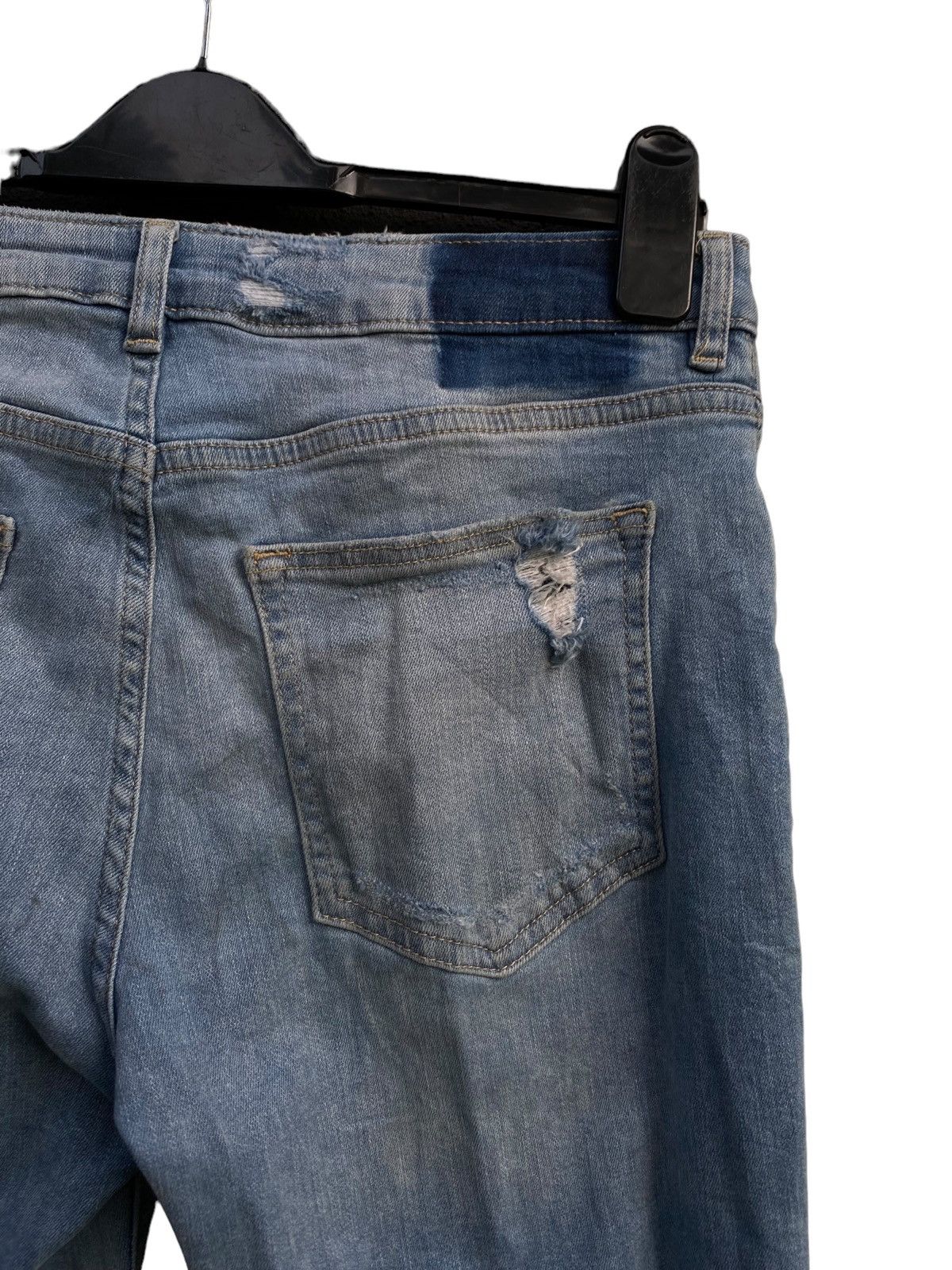 Divided × Japanese Brand Japanese Brand Devided Patchwork Double Knee Denim Size US 30 / EU 46 - 10 Thumbnail