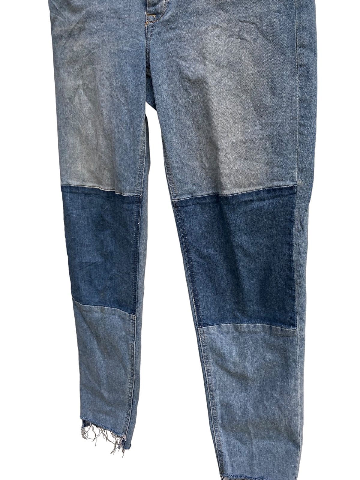 Divided × Japanese Brand Japanese Brand Devided Patchwork Double Knee Denim Size US 30 / EU 46 - 5 Thumbnail