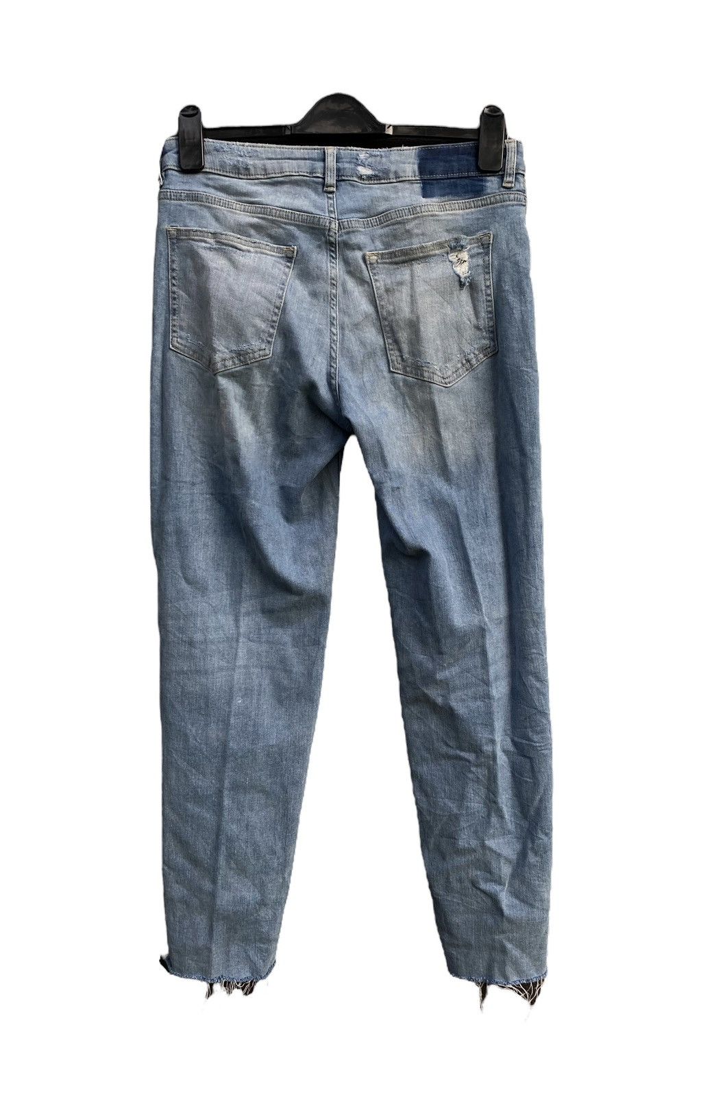 Divided × Japanese Brand Japanese Brand Devided Patchwork Double Knee Denim Size US 30 / EU 46 - 9 Thumbnail